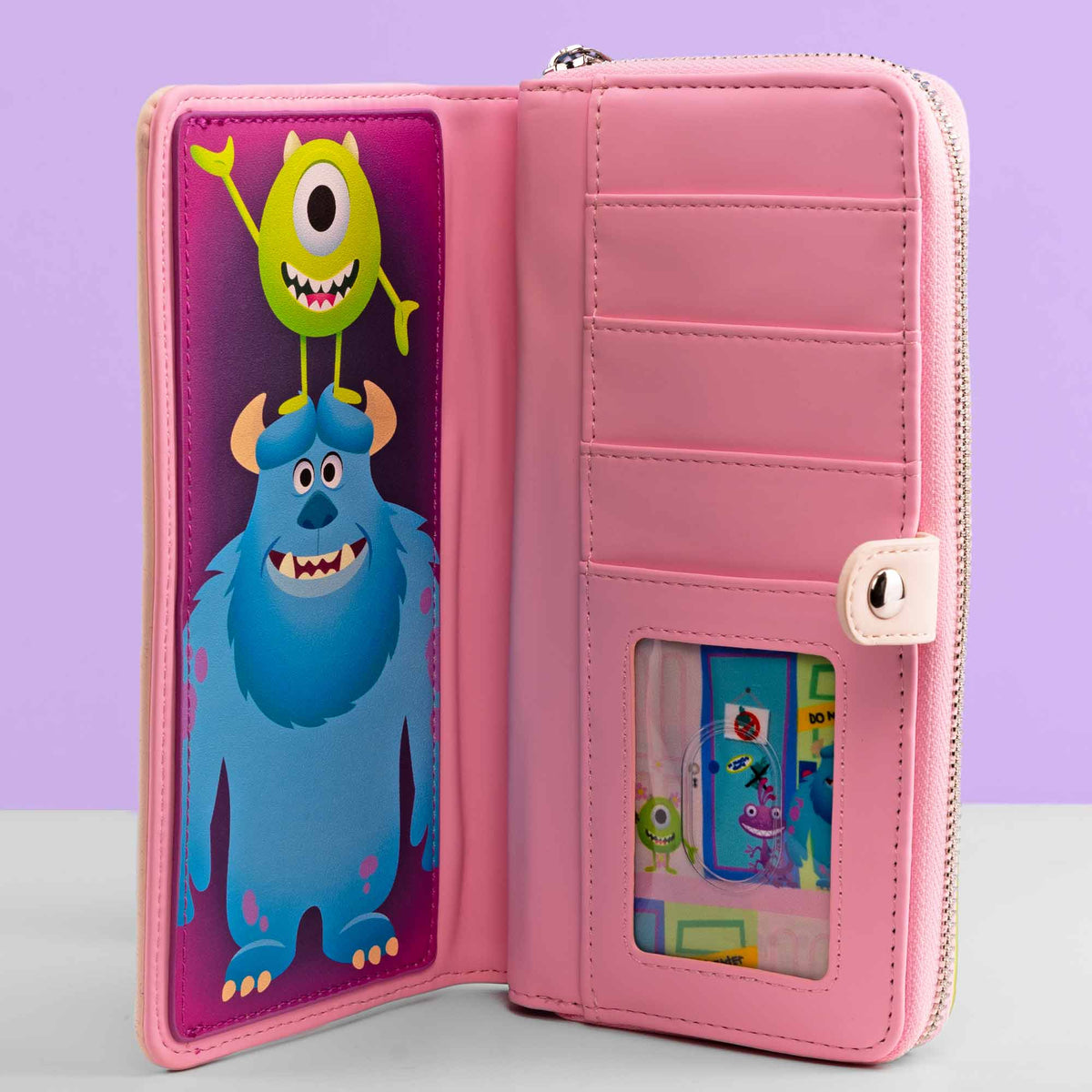 Loungefly x Disney Pixar Monster's Inc Boo Door Wallet - GeekCore