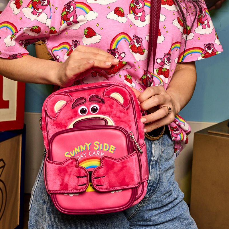 Loungefly x Disney Pixar Toy Story Lotso Crossbuddies Bag - GeekCore