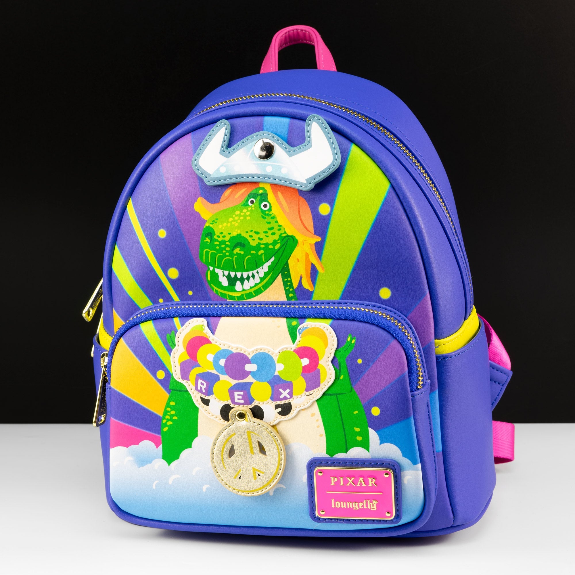 Loungefly x Disney Pixar Toy Story Partysaurus Rex Mini Backpack - GeekCore