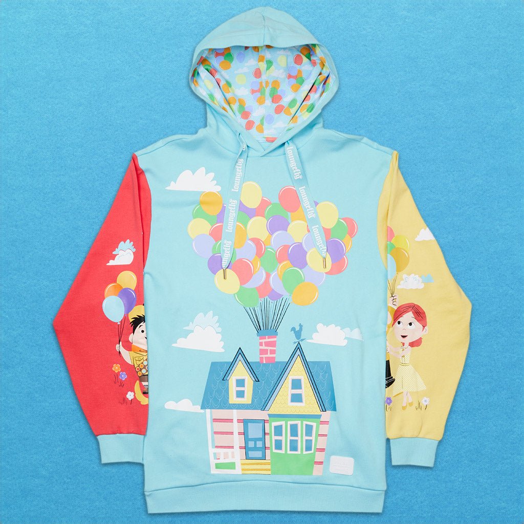 Loungefly x Disney Pixar Up 15th Anniversary Unisex Hoodie - GeekCore