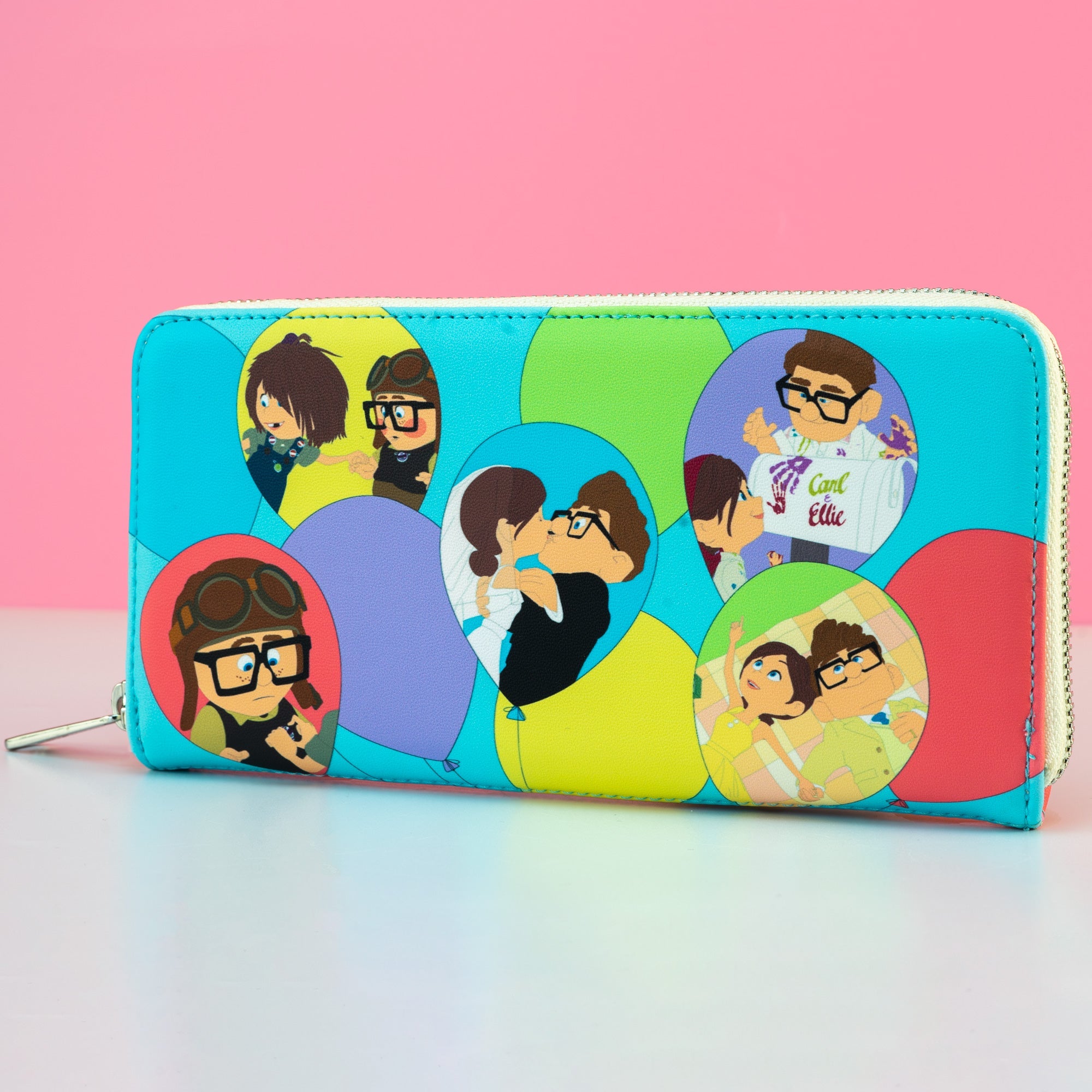 Loungefly x Disney Pixar Up Carl and Ellie Balloon Moments Wallet - GeekCore