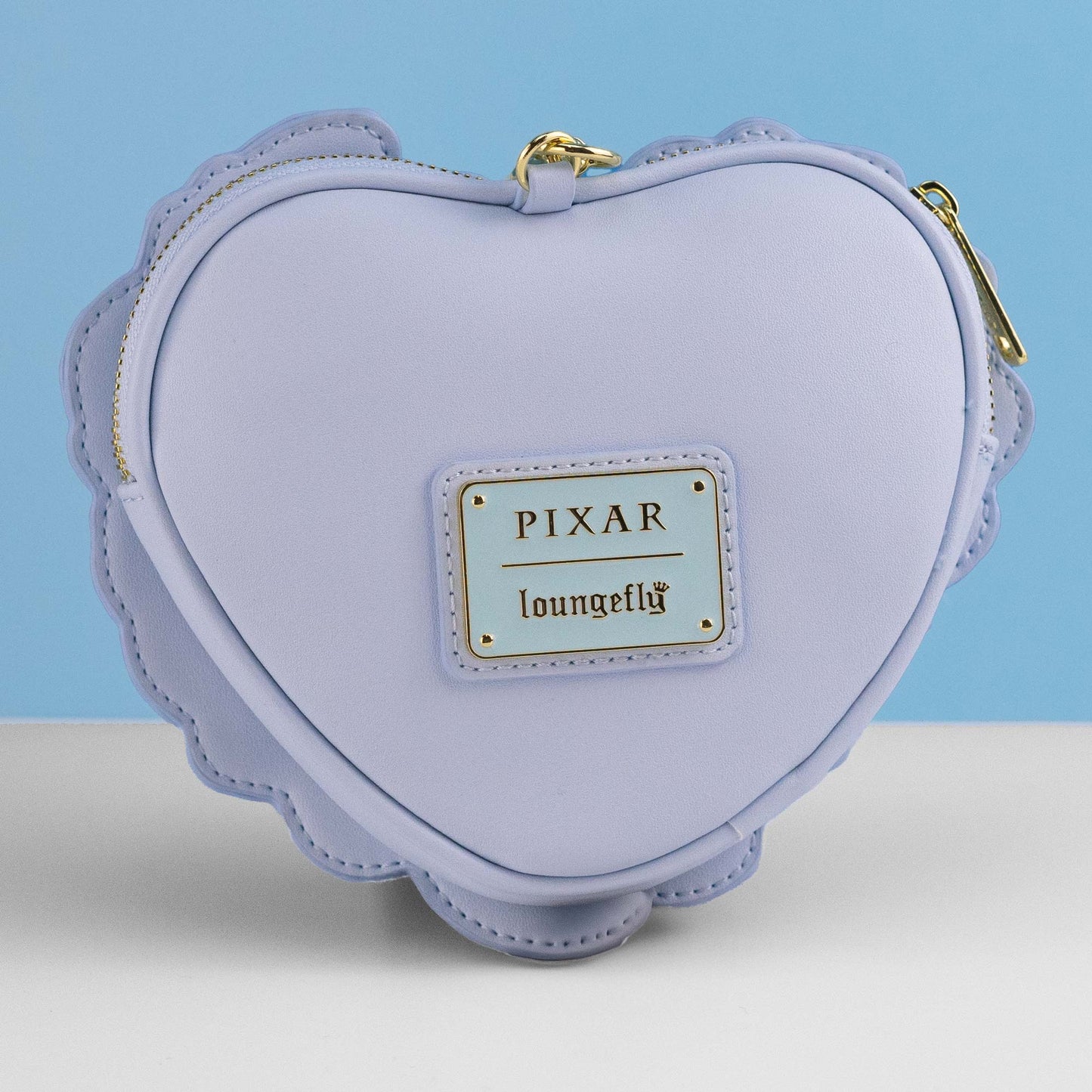 Loungefly x Disney Pixar Up Carl and Ellie Foil Hearts Balloons Mini Backpack With Coin Bag - GeekCore