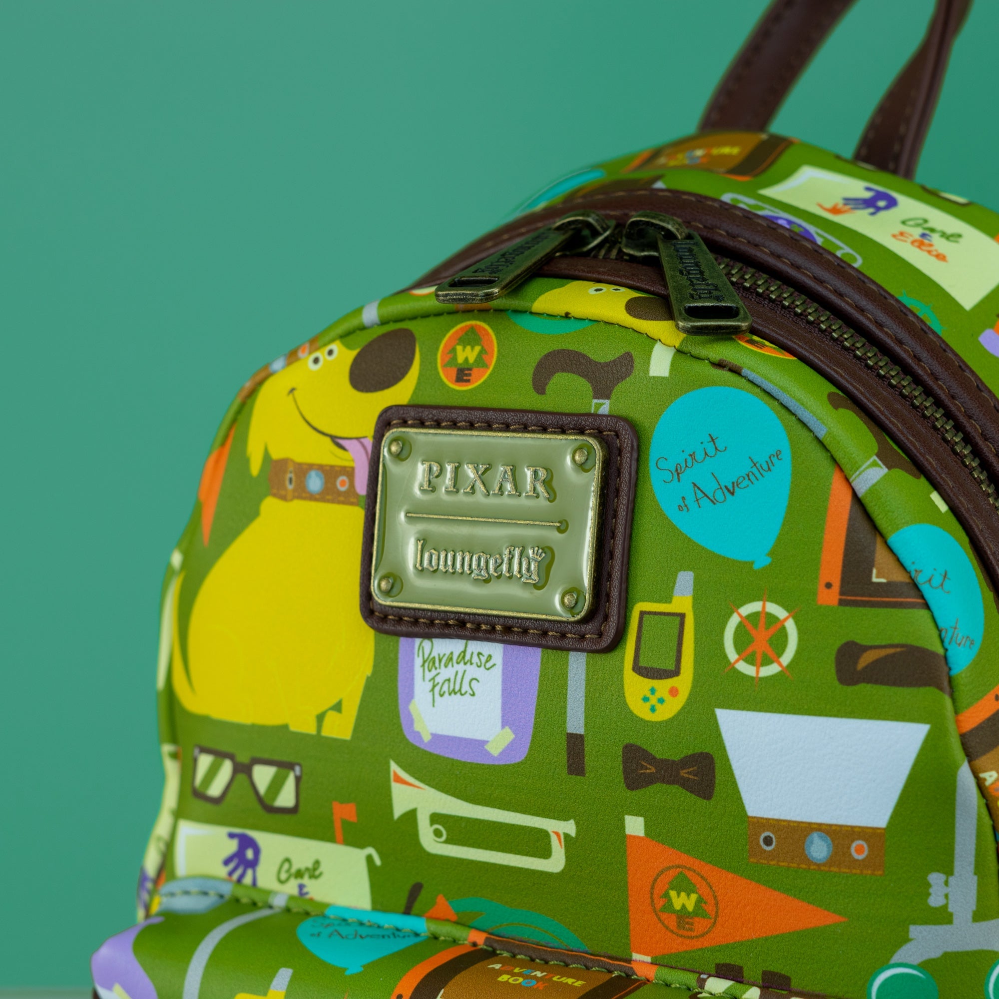 Loungefly x Disney Pixar Up Dug AOP Mini Backpack - GeekCore