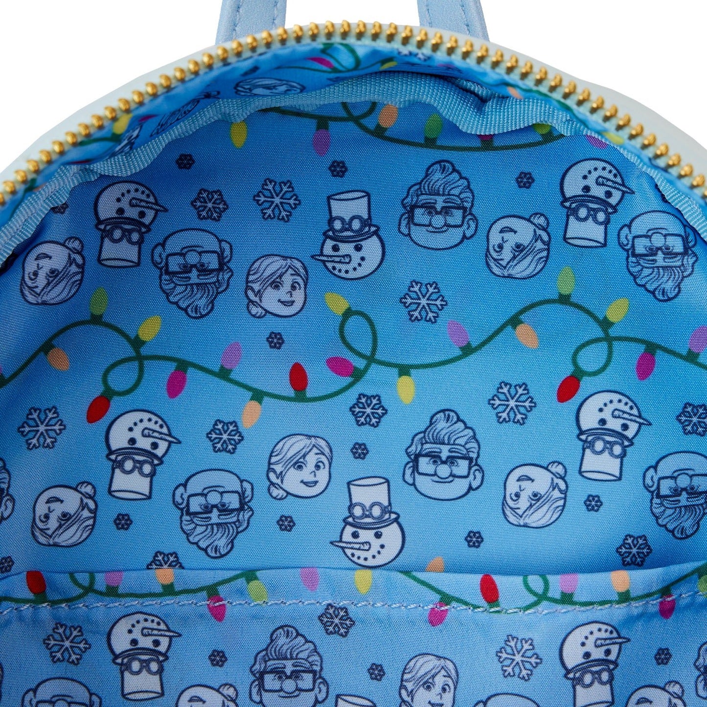 Loungefly x Disney Pixar Up House Holiday Lights Mini Backpack - GeekCore