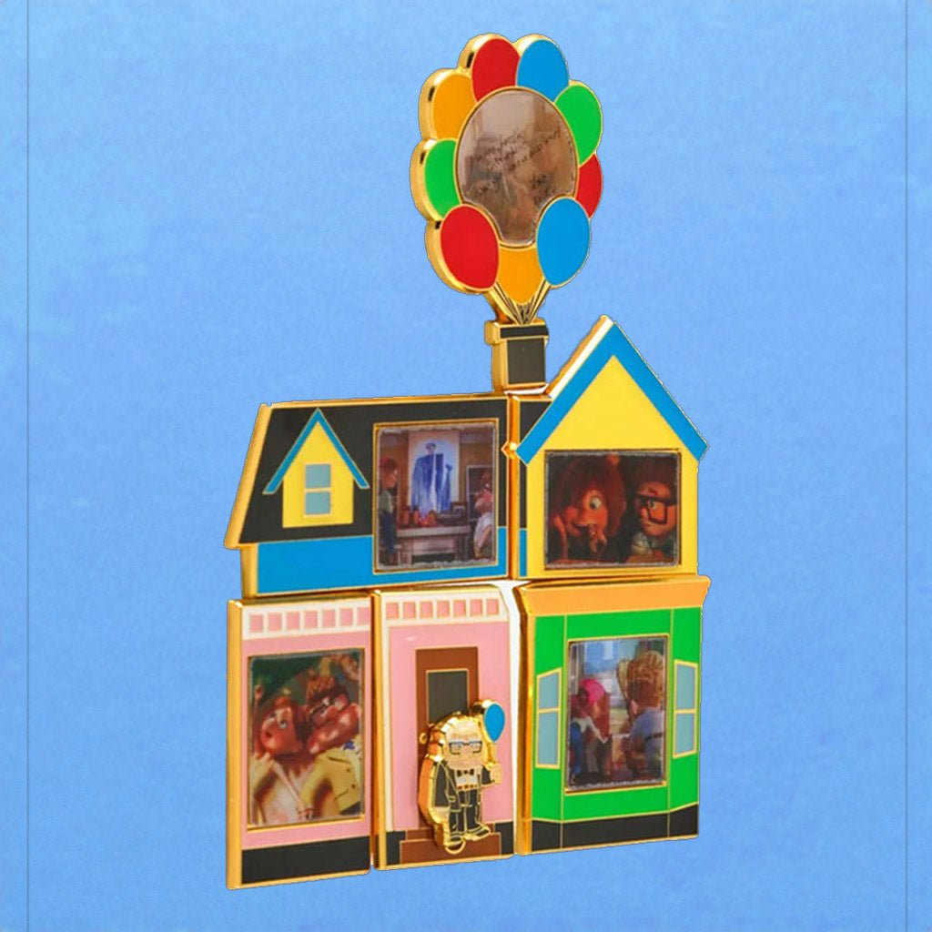 Loungefly x Disney Pixar Up Lenticular Puzzle Blind Box Mystery Pin - GeekCore