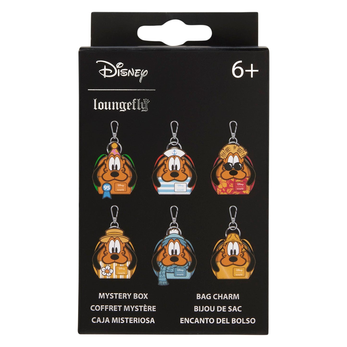Loungefly x Disney Pluto 95th Anniversary Mystery Mini Backpack Bag Charm - GeekCore