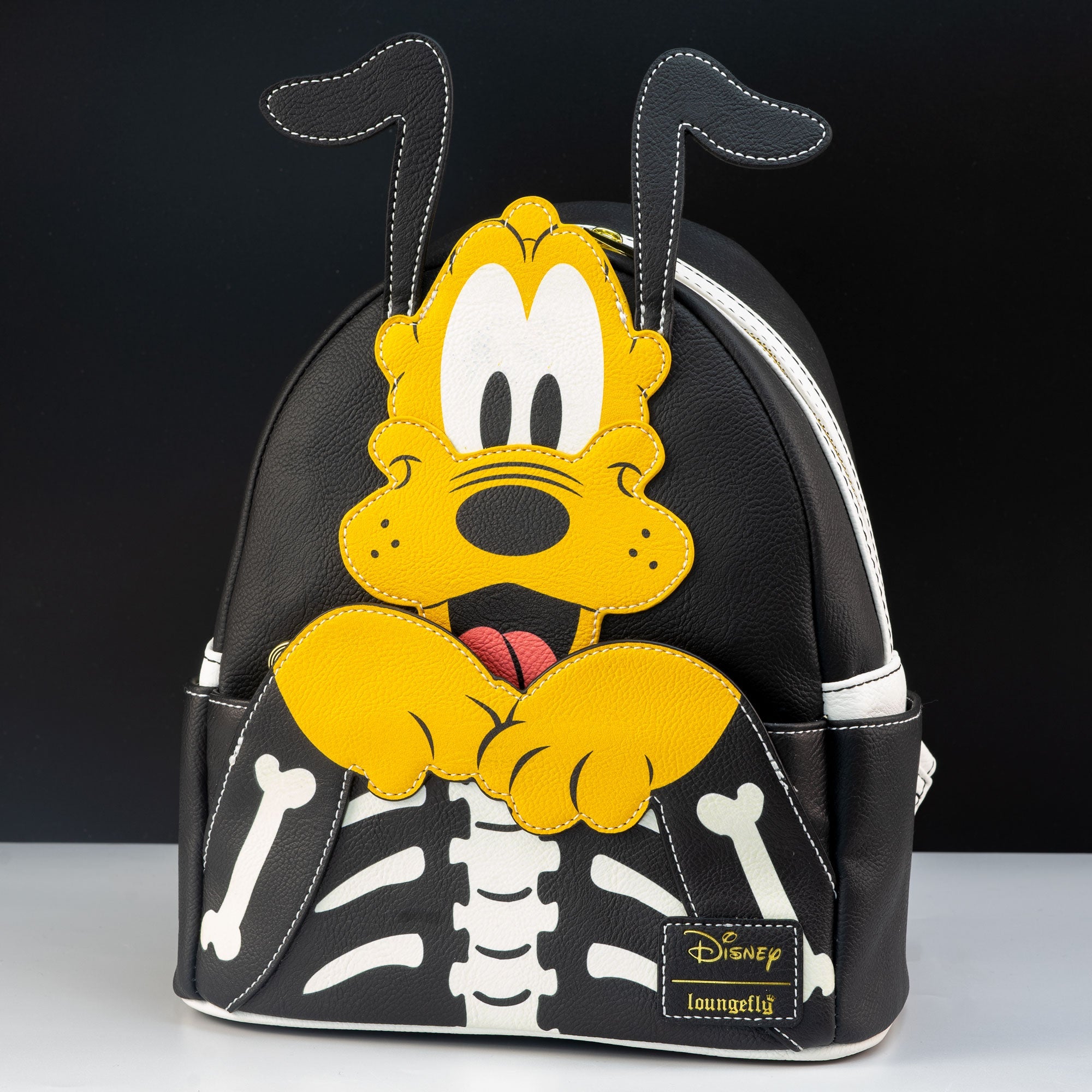 Loungefly x Disney Pluto Skeleton Cosplay Mini Backpack - GeekCore