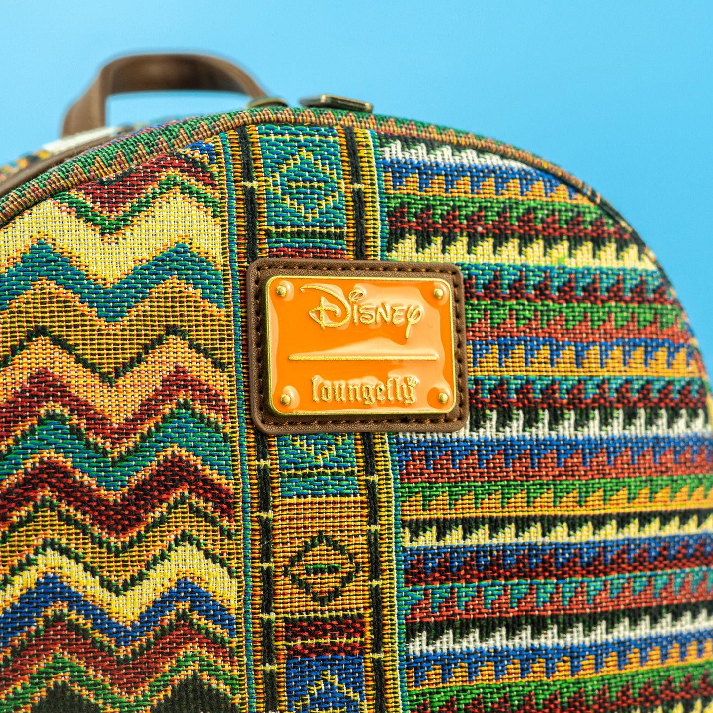 Loungefly x Disney Pocahontas and Meeko Woven Mini Backpack - GeekCore