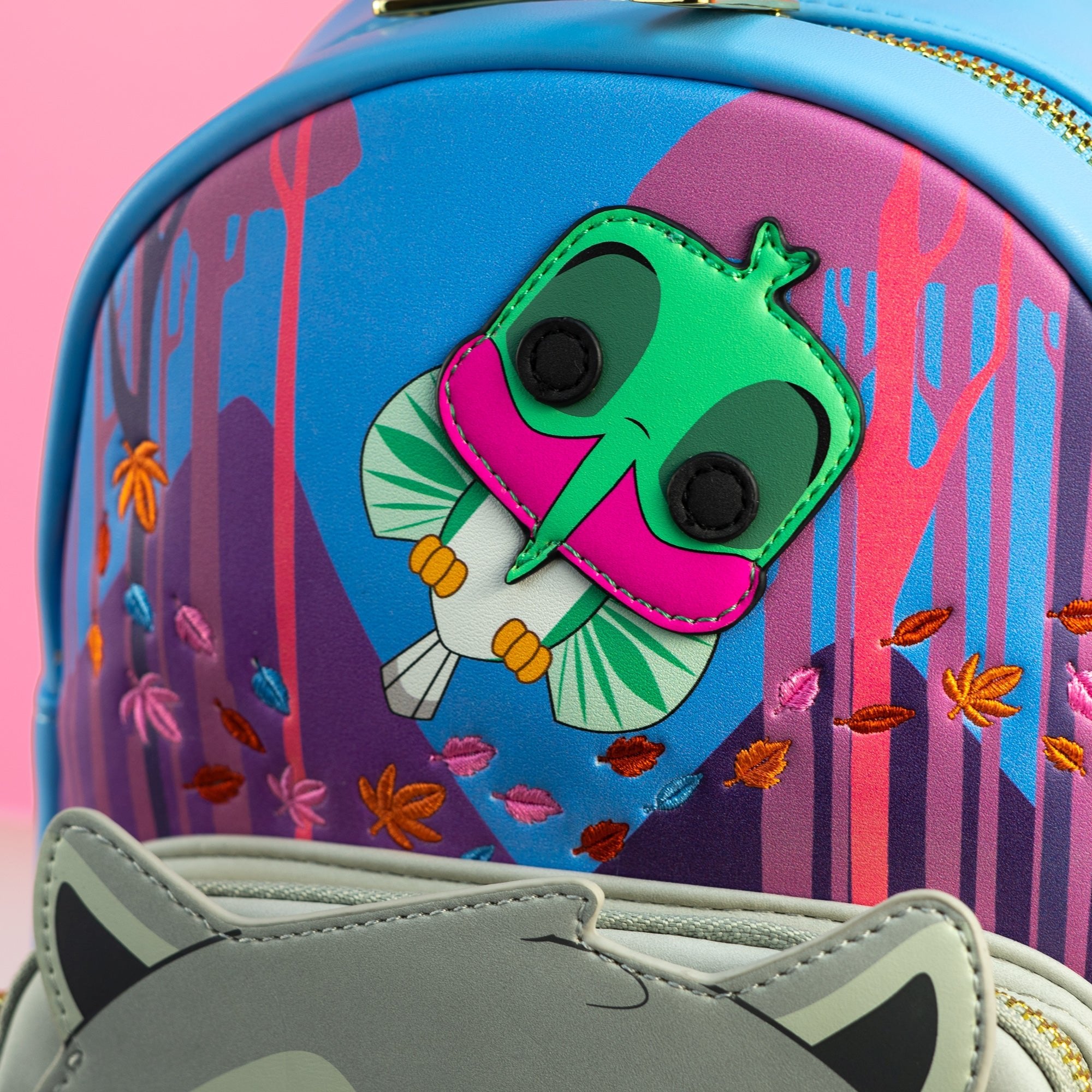 Loungefly x Disney Pocahontas Meeko Flit Earth Day Mini Backpack - GeekCore