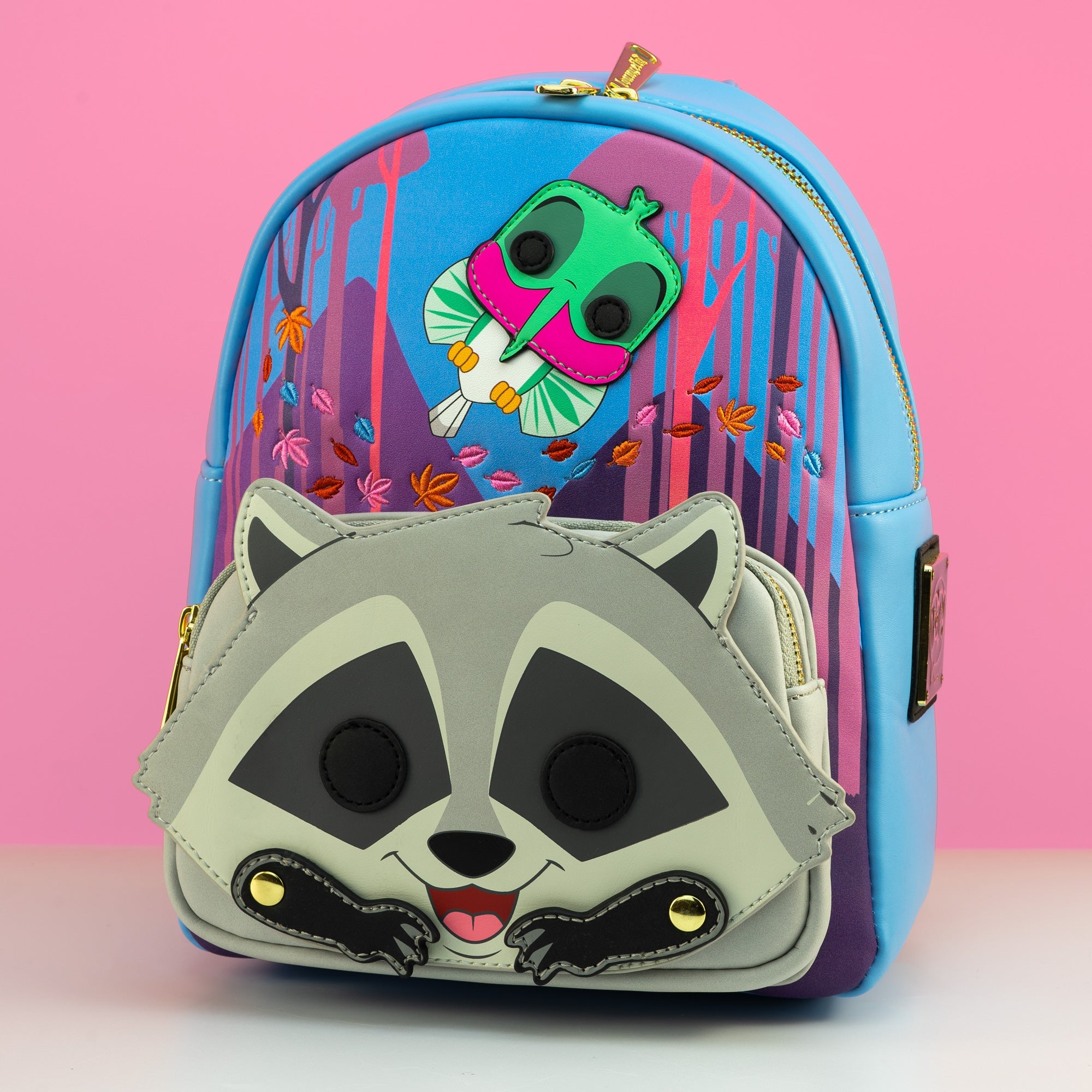 Loungefly x Disney Pocahontas Meeko Flit Earth Day Mini Backpack - GeekCore