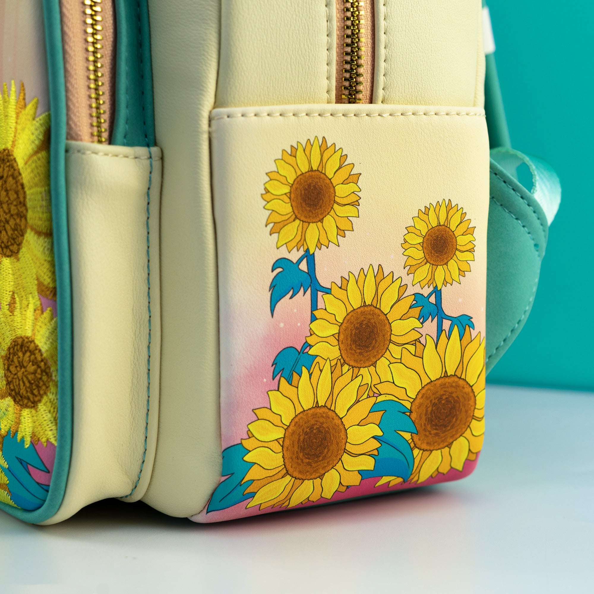 Loungefly x Disney Pocahontas Sunflowers Mini Backpack - GeekCore