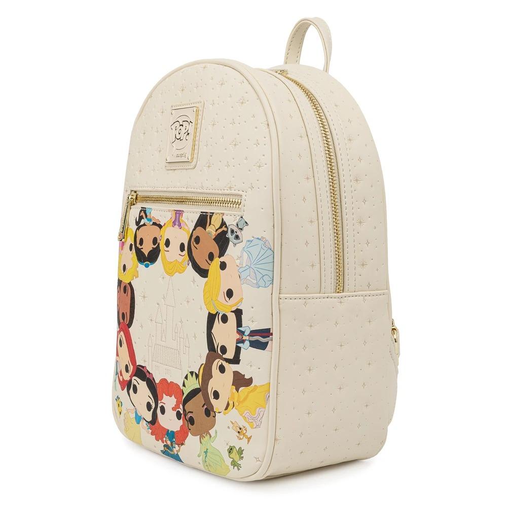 Loungefly x Disney Pop! Princesses Circle Mini Backpack - GeekCore