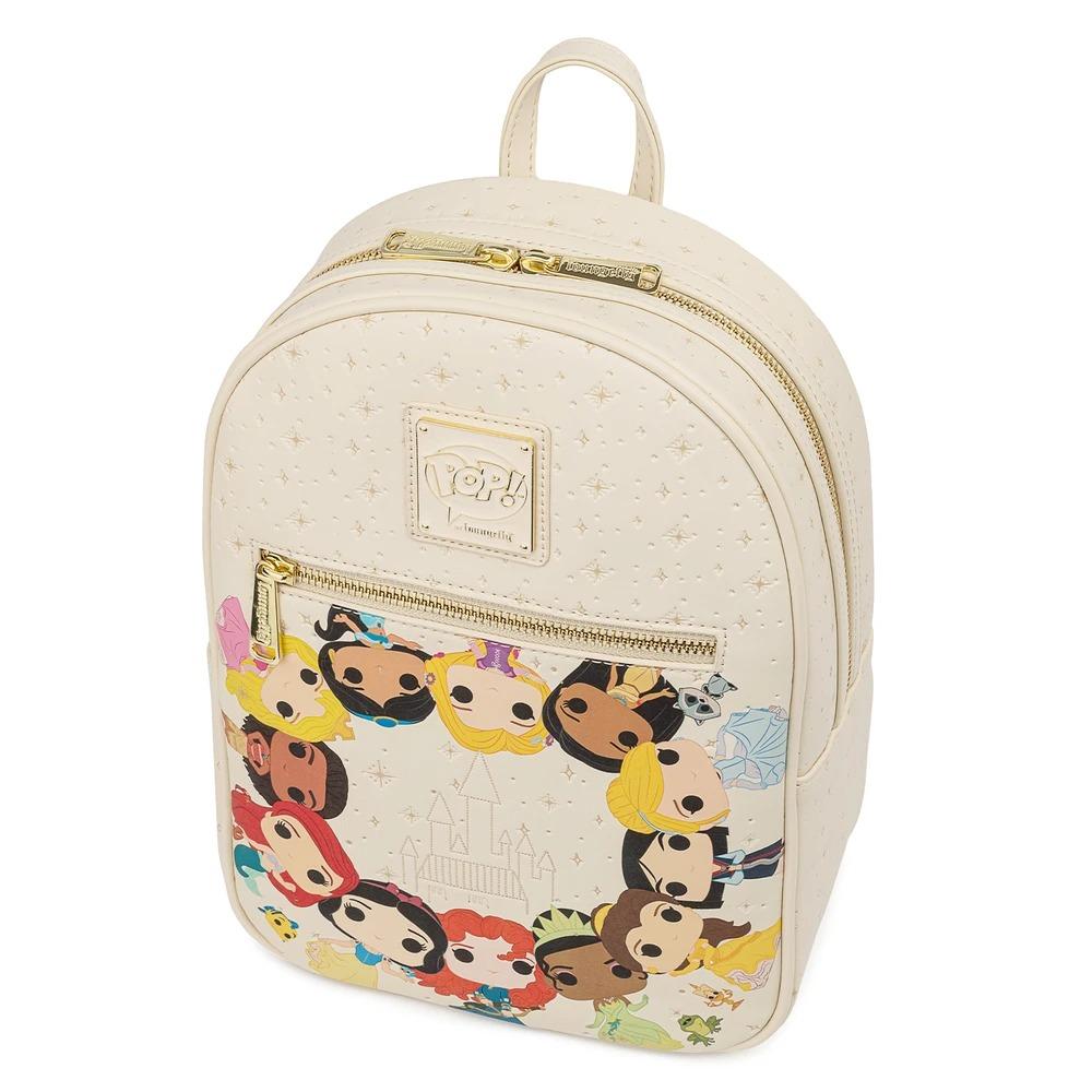 Loungefly x Disney Pop! Princesses Circle Mini Backpack - GeekCore