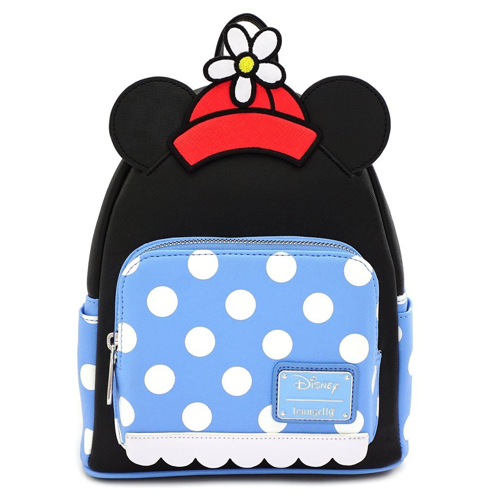 Loungefly x Disney Positively Minnie Polka Dot Mini Backpack - GeekCore