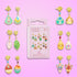 Loungefly x Disney Princess and Sidekick Earrings 2pk Blind Box Mystery Pin - GeekCore