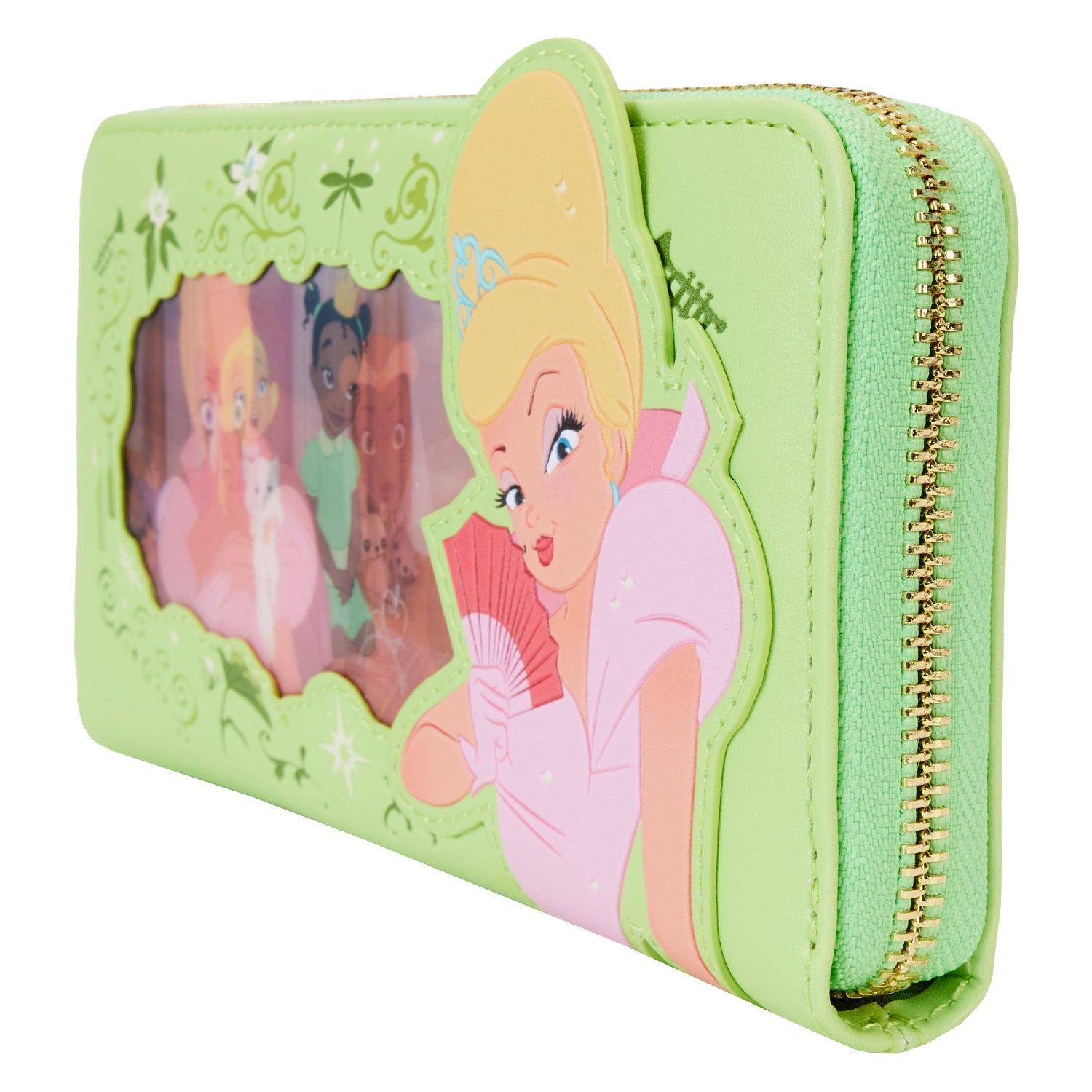 Loungefly x Disney Princess and The Frog Tiana Lenticular Wallet - GeekCore