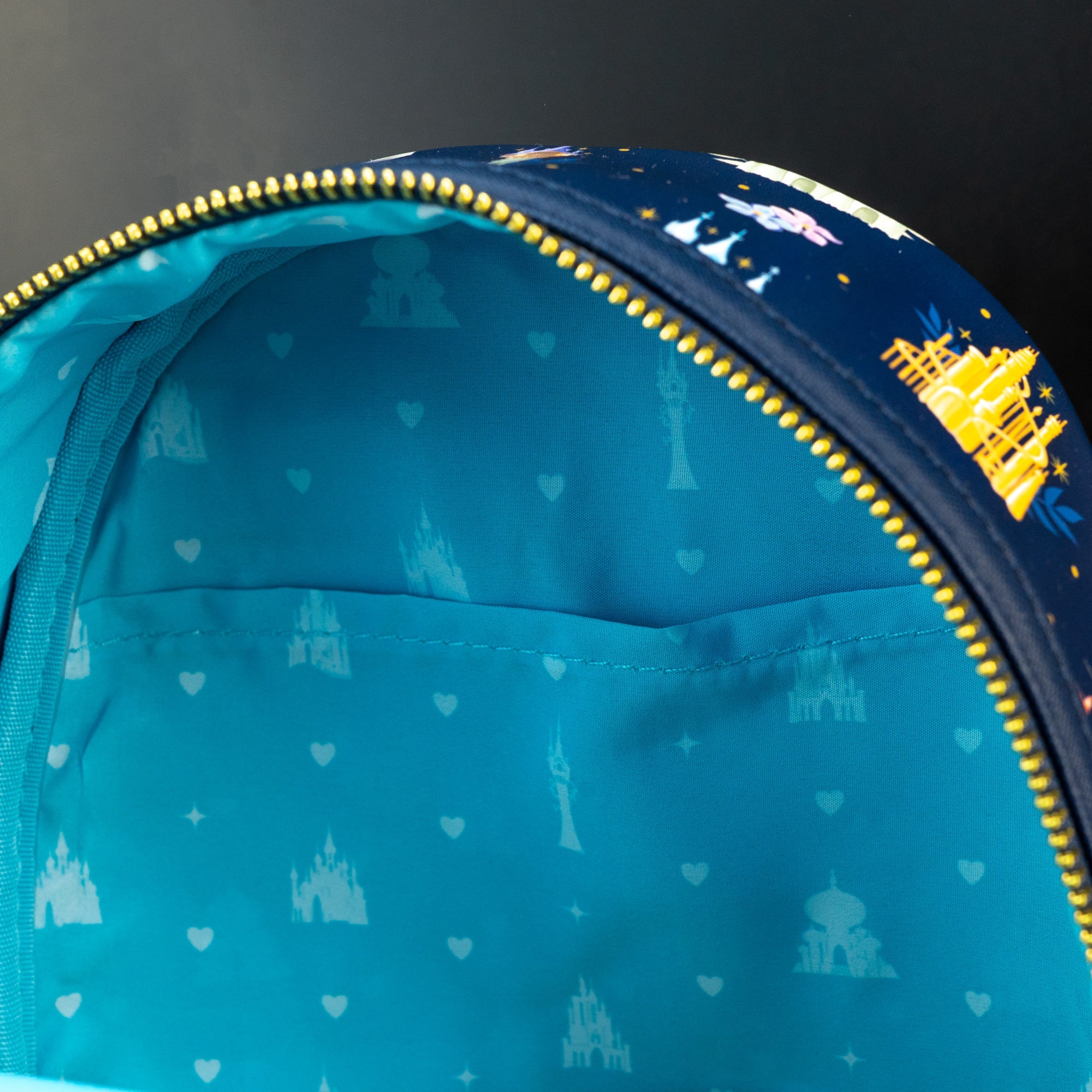 Loungefly x Disney Princess Castles Print Mini Backpack - GeekCore