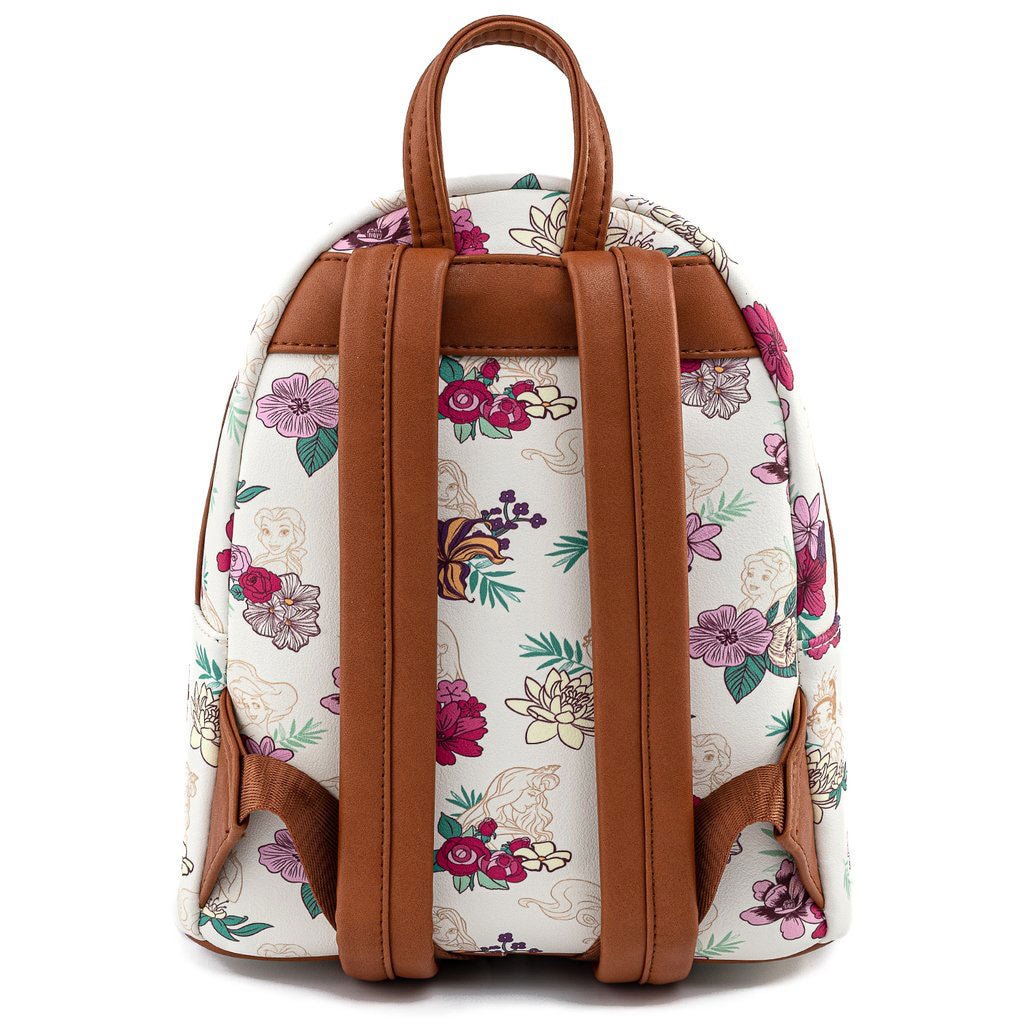 Loungefly x Disney Princess Floral AOP Mini Backpack - GeekCore