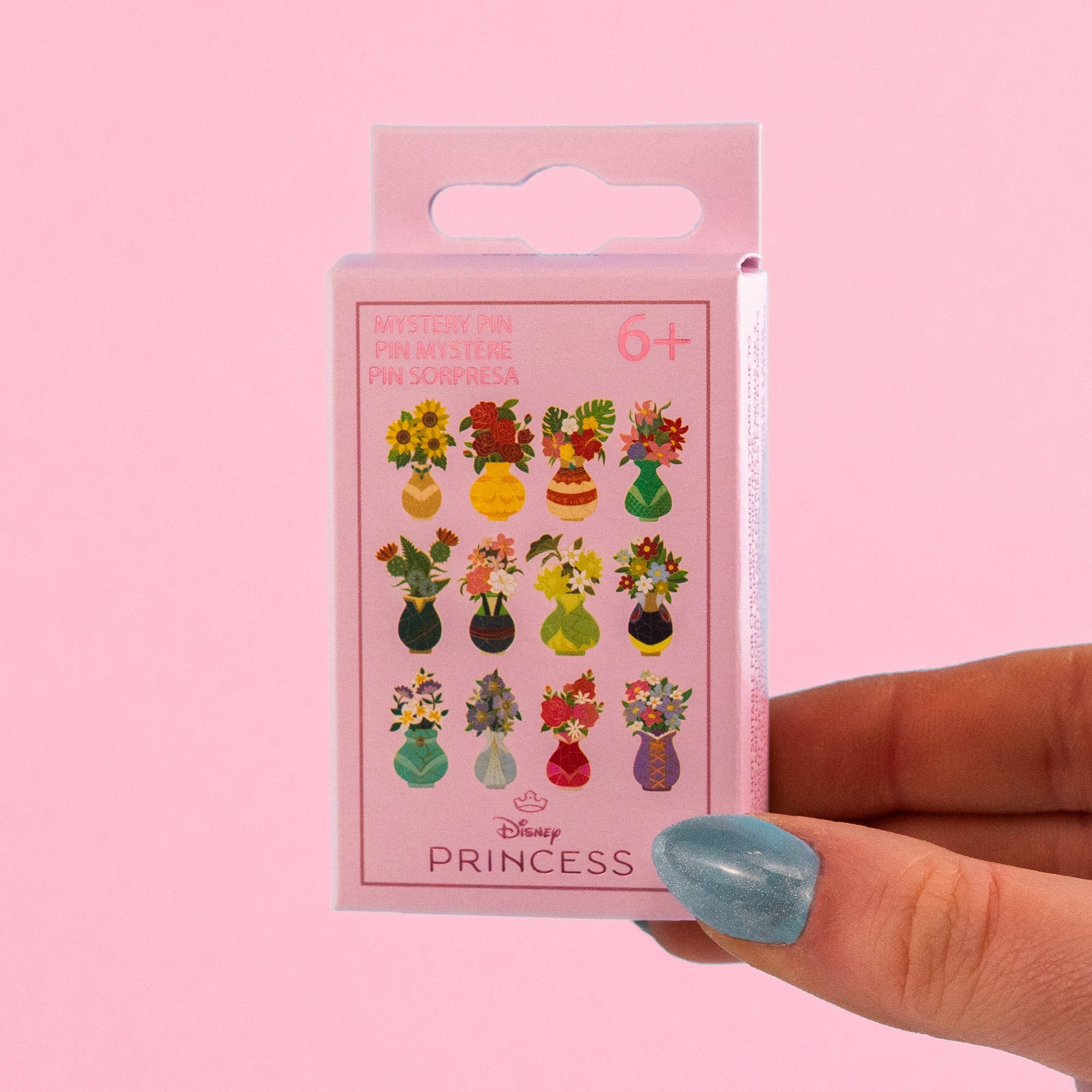 Loungefly x Disney Princess Flowers in Vases Blind Box Mystery Pin - GeekCore