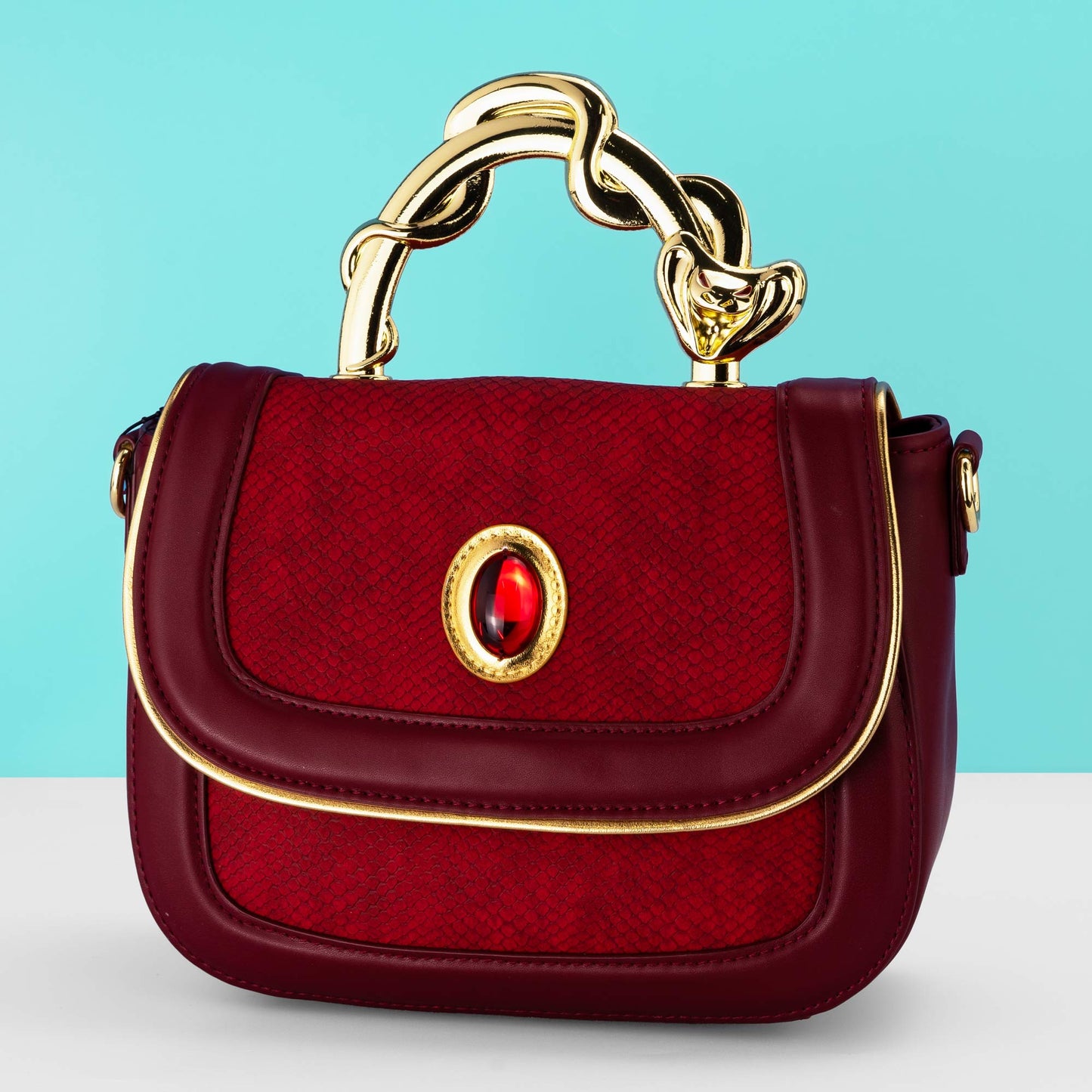 Loungefly x Disney Princess Jasmine Cobra Crossbody Bag - GeekCore