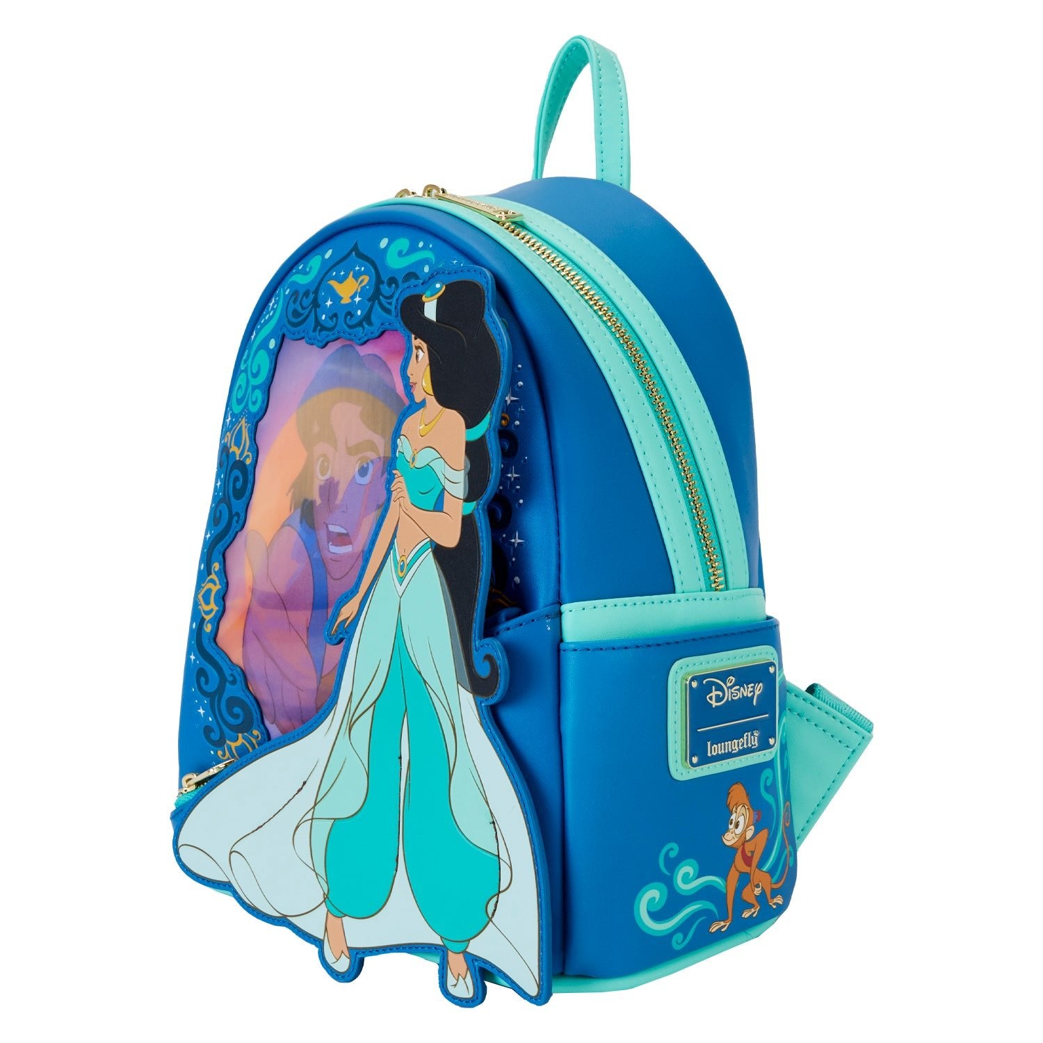 Loungefly x Disney Princess Jasmine Lenticular Mini Backpack - GeekCore