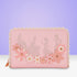 Loungefly x Disney Princess Pink Floral Silhouettes Zip Around Wallet - GeekCore