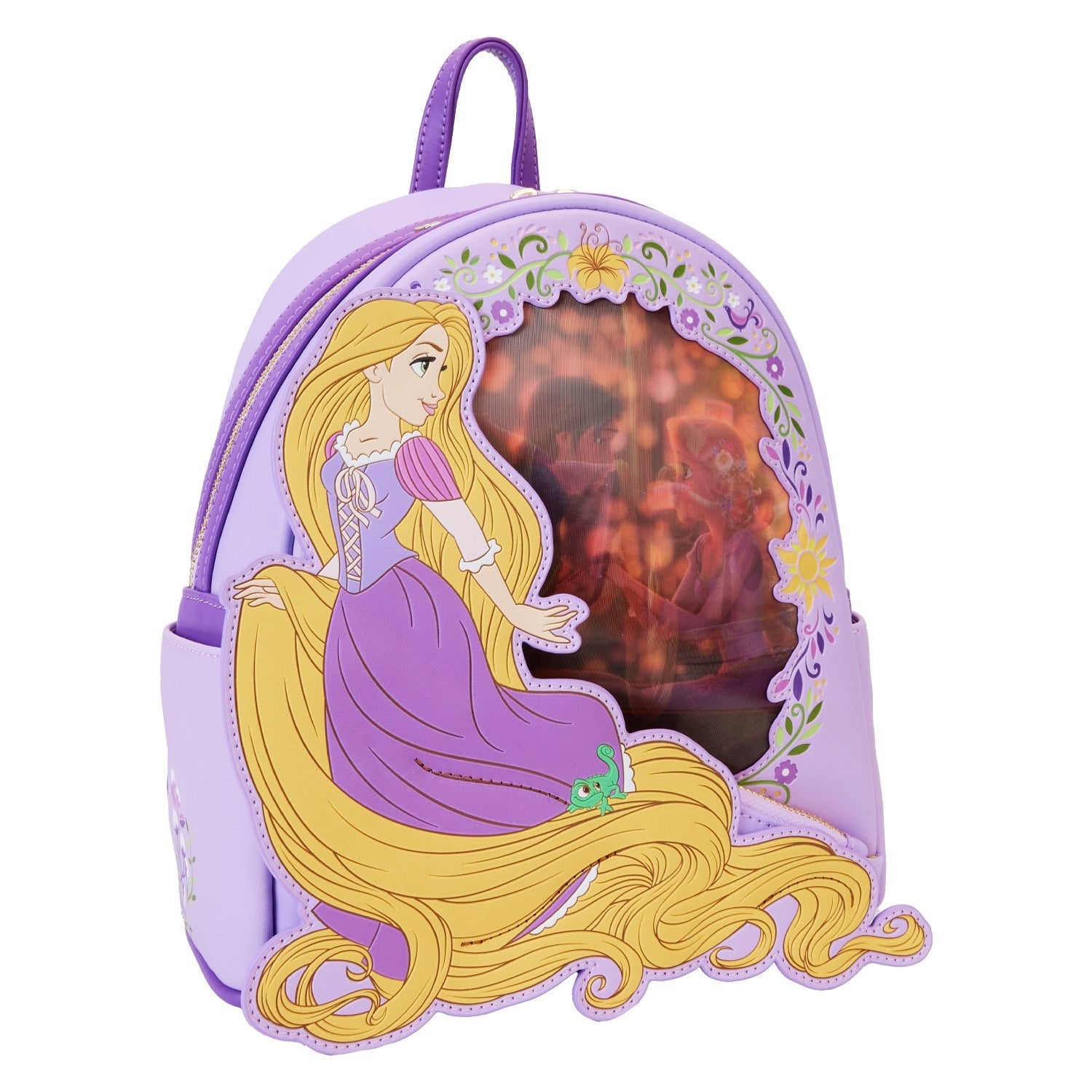 Loungefly x Disney Princess Rapunzel Lenticular Mini Backpack - GeekCore