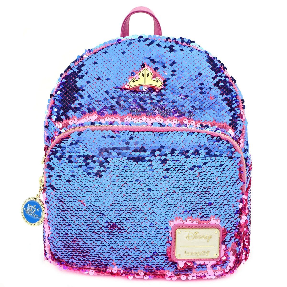Loungefly X Disney Princess Sleeping Beauty Reversible Sequin Mini Backpack - GeekCore