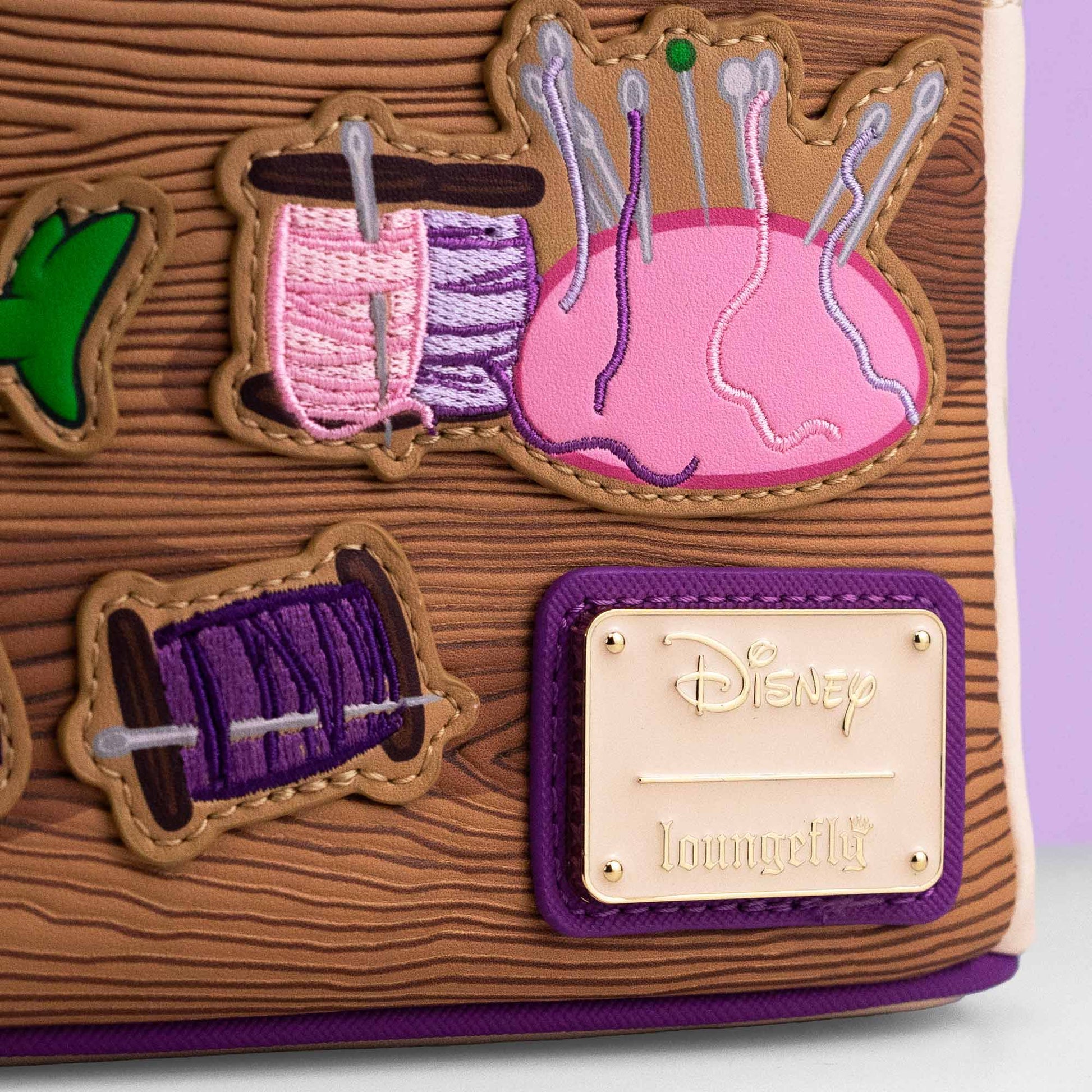Loungefly x Disney Rapunzel and Pascal Dress Making Mini Backpack - GeekCore