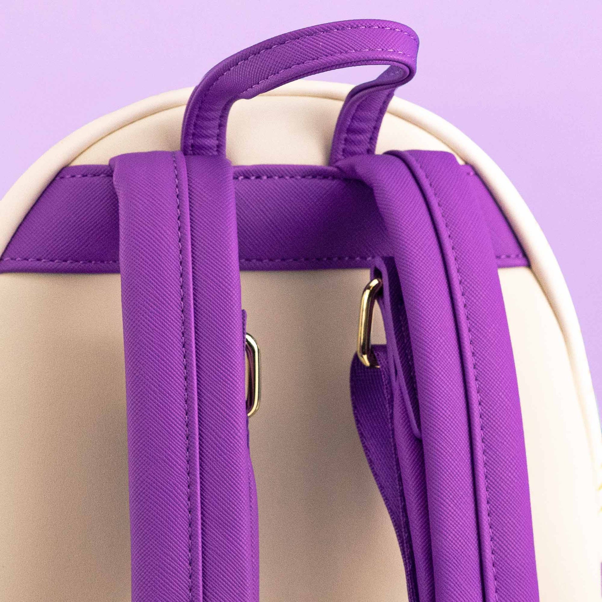 Loungefly x Disney Rapunzel and Pascal Dress Making Mini Backpack - GeekCore