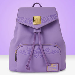 Loungefly x Disney Rapunzel Flap Mini Backpack - GeekCore