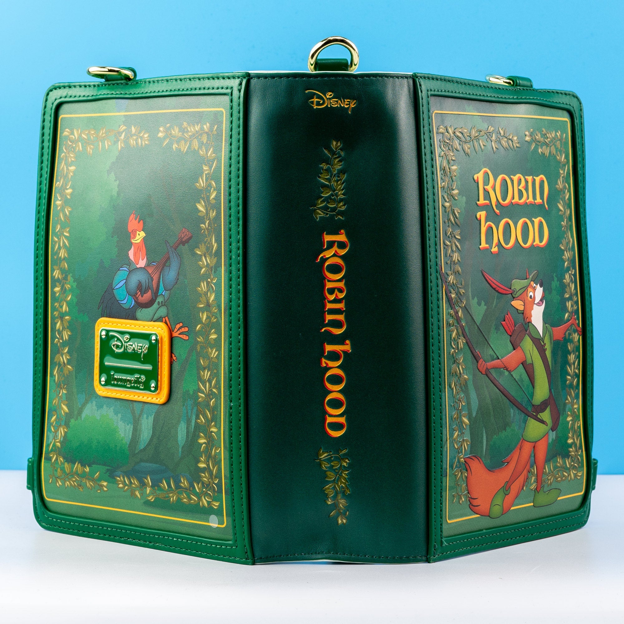 Loungefly x Disney Robin Hood Book Convertible Crossbody Bag - GeekCore