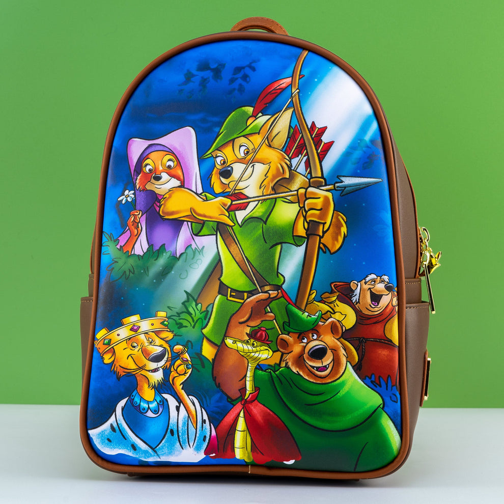 Loungefly x Disney Robin Hood Character Ensemble Mini Backpack – GeekCore