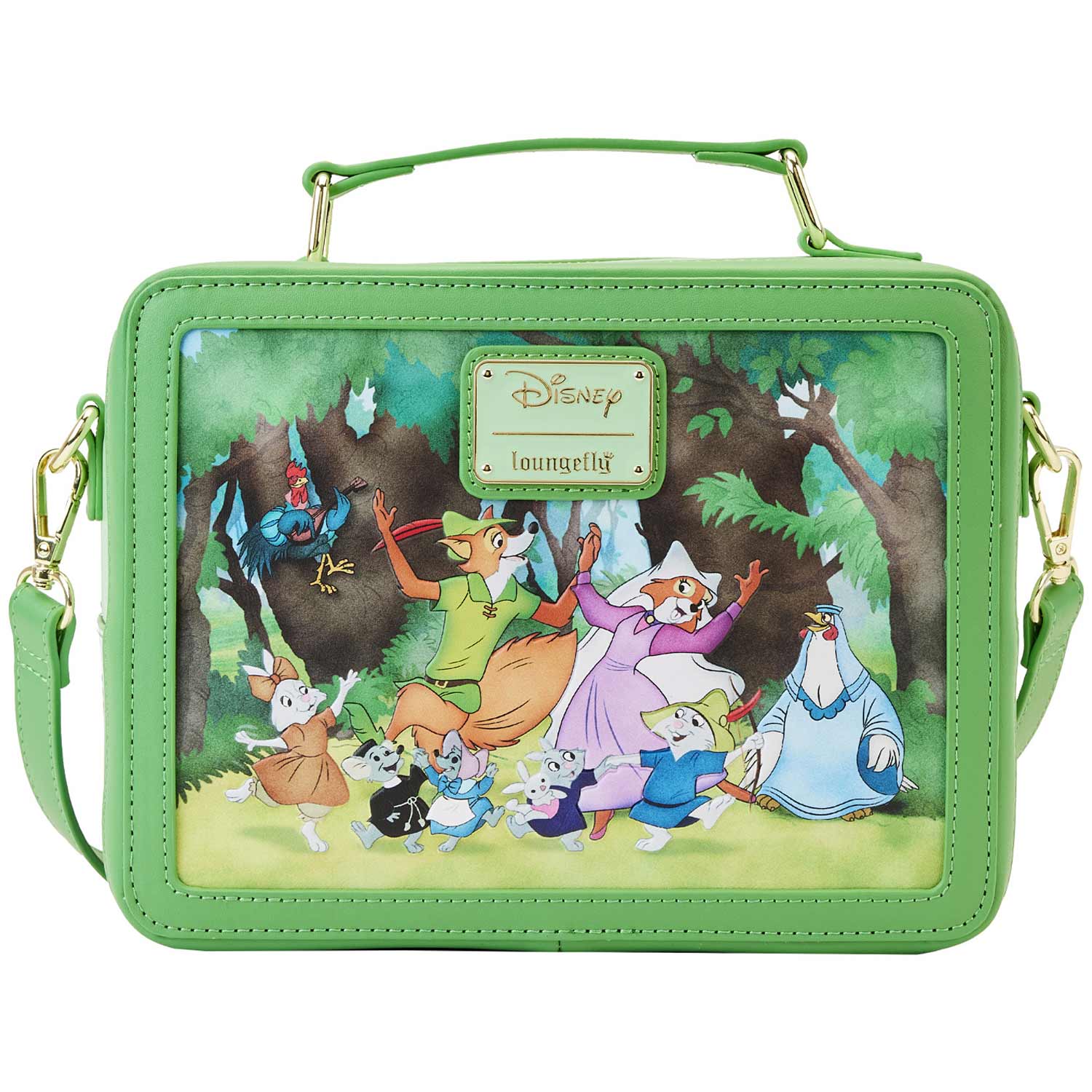 Loungefly x Disney Robin Hood Lunchbox Crossbody Bag - GeekCore