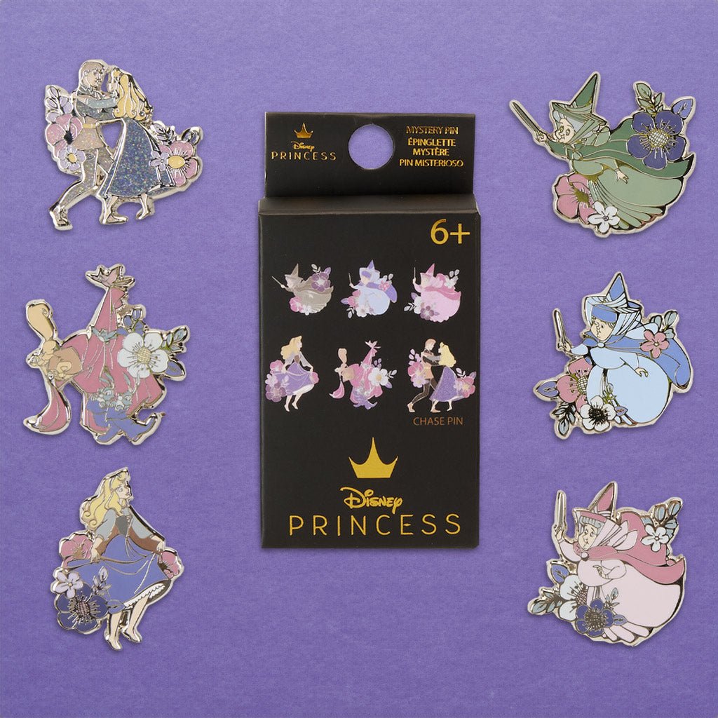 Loungefly x Disney Sleeping Beauty 60th Anniversary Blind Box Pin - GeekCore