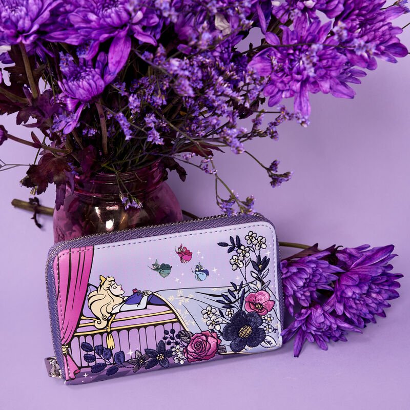 Loungefly x Disney Sleeping Beauty 60th Anniversary Scene Wallet - GeekCore