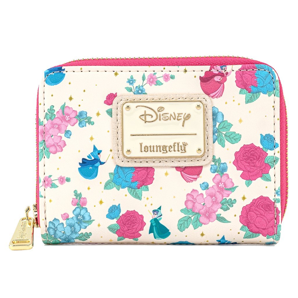 Loungefly x Disney Sleeping Beauty Floral Fairy Godmother Purse - GeekCore