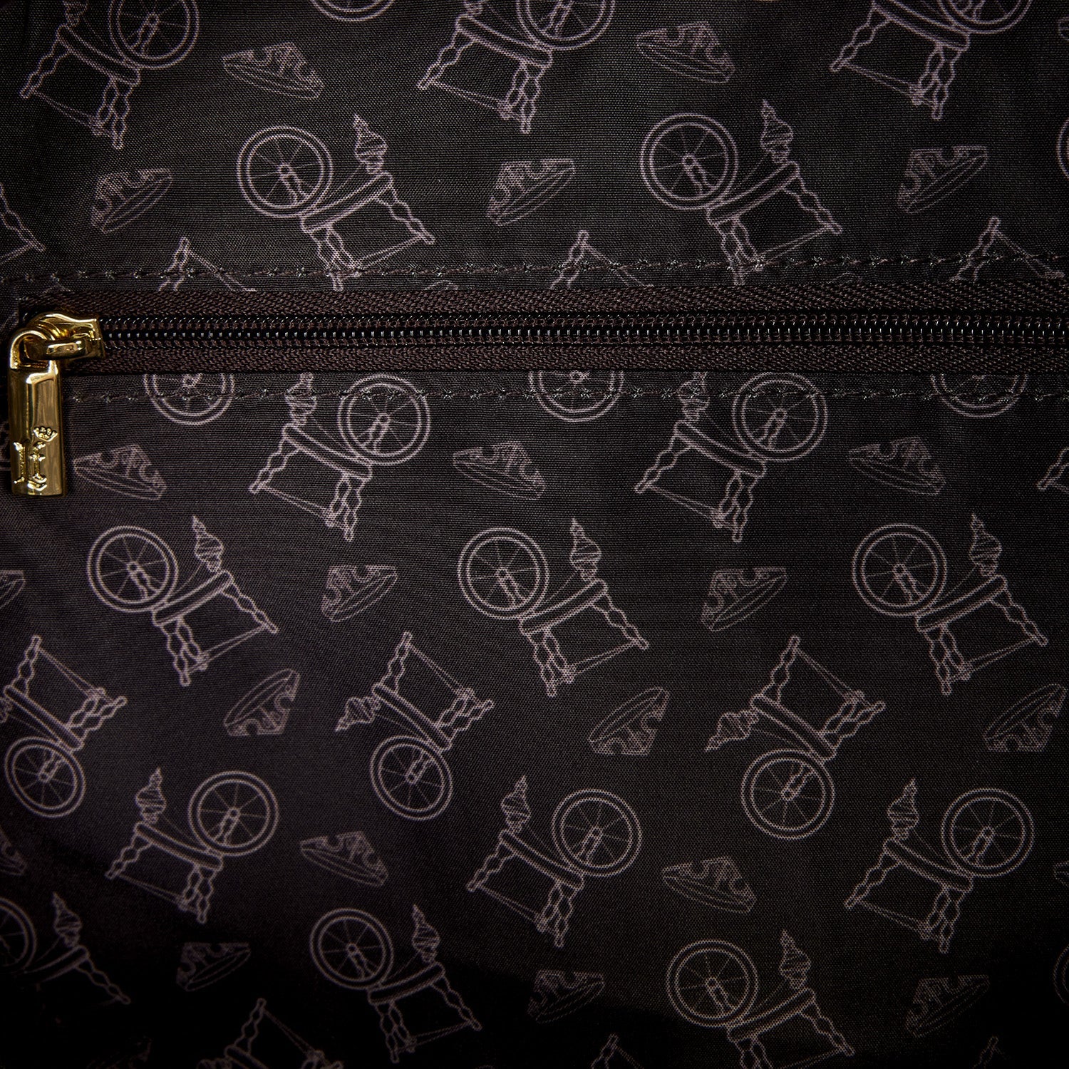 Loungefly x Disney Sleeping Beauty Spinning Wheel Mini Backpack - GeekCore