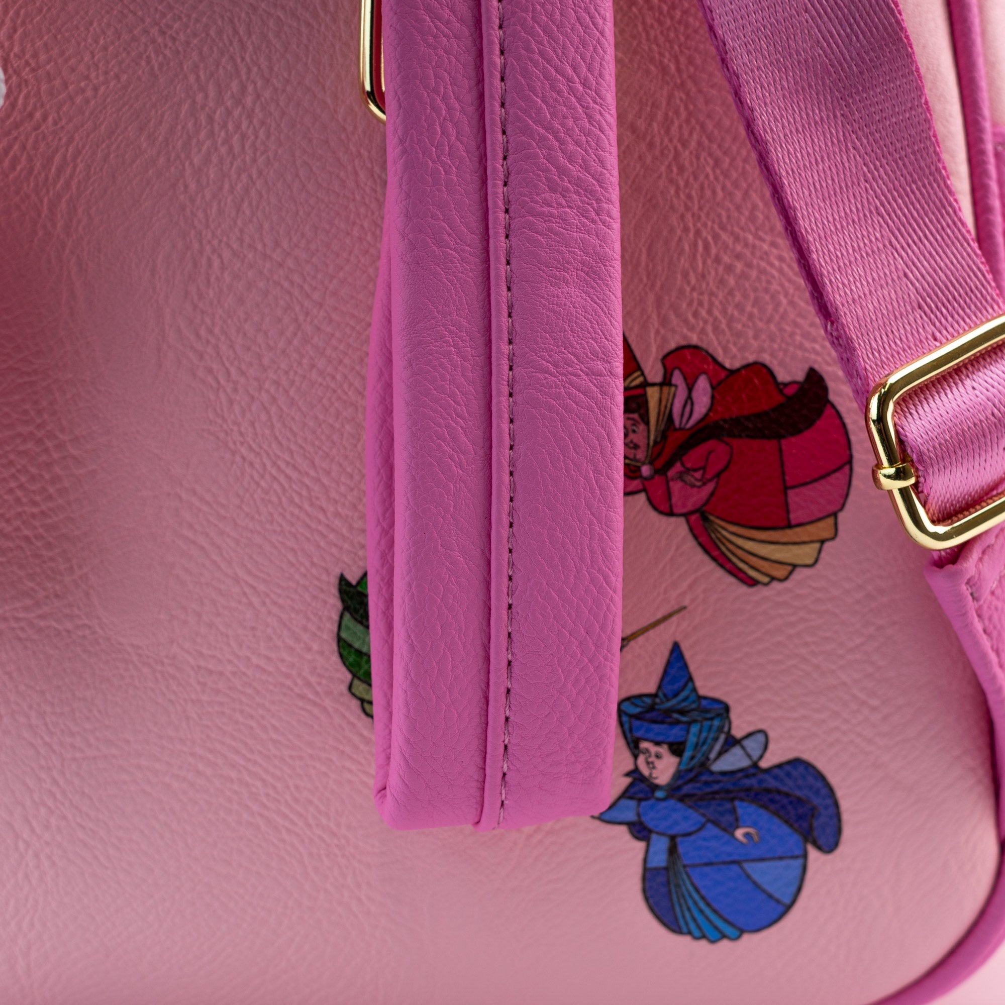 Loungefly x Disney Sleeping Beauty Stained Glass Mini Backpack - GeekCore