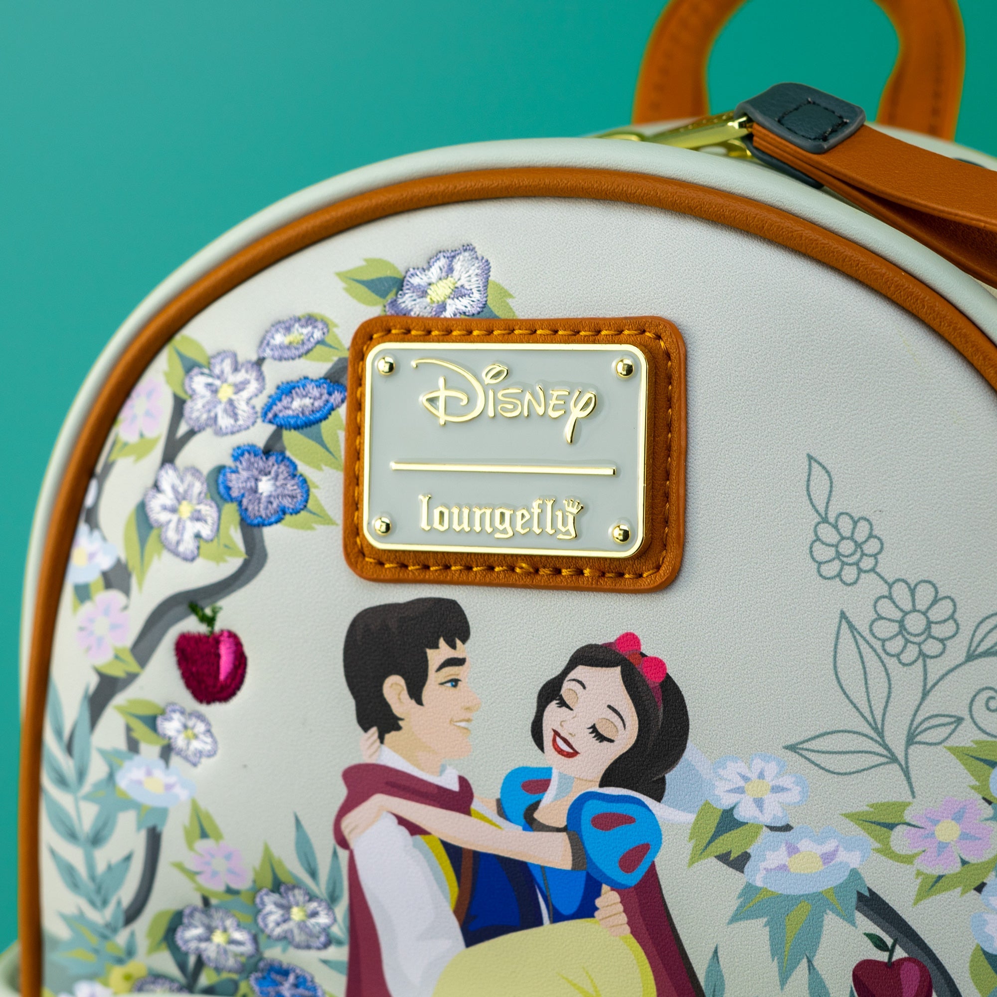 Loungefly x Disney Snow White and the Seven Dwarfs Floral Mini Backpack - GeekCore