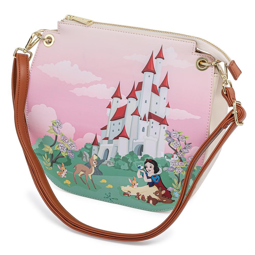 Loungefly x Disney Snow White Castle Crossbody Bag - GeekCore