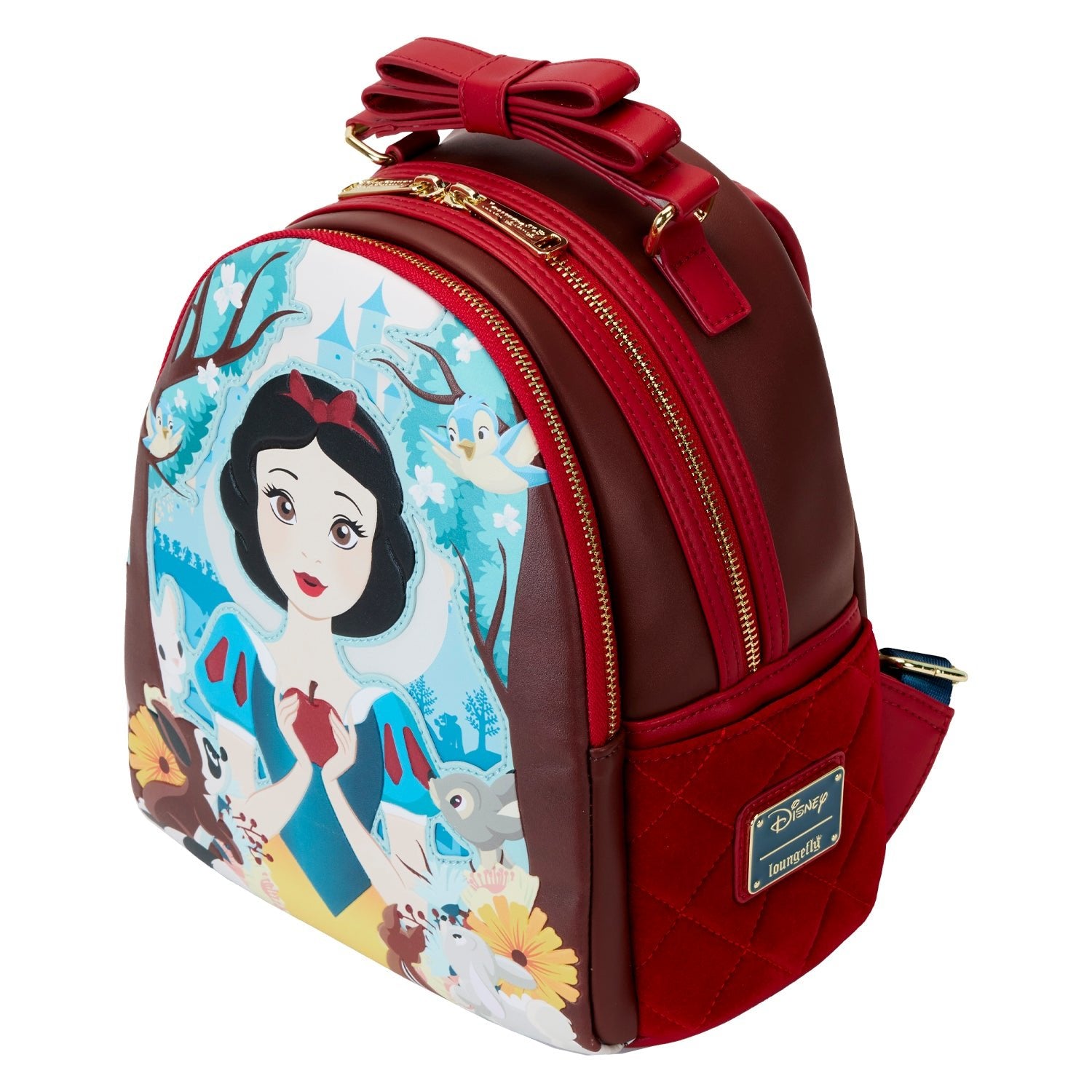 Loungefly x Disney Snow White Classic Apple Mini Backpack - GeekCore