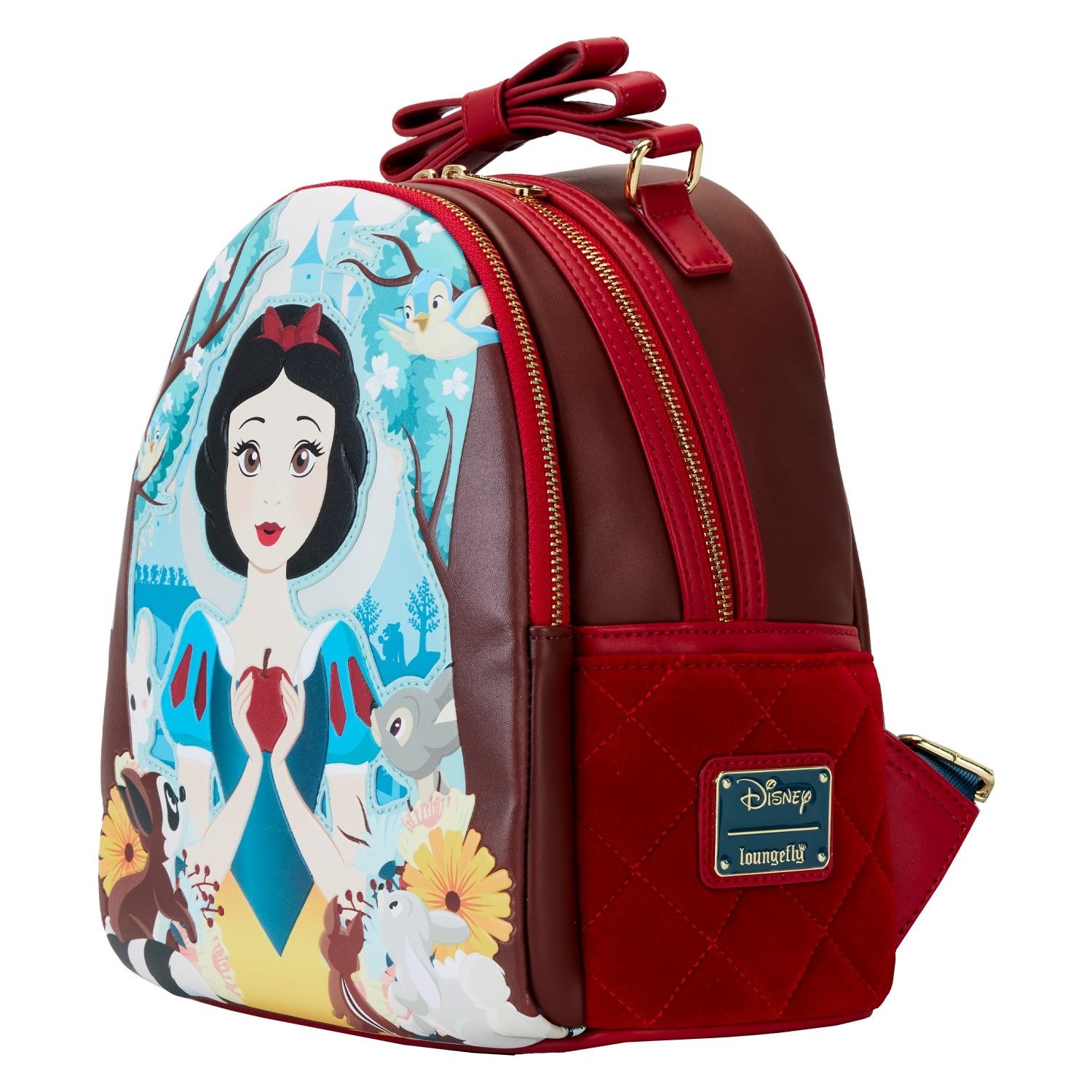 Loungefly x Disney Snow White Classic Apple Mini Backpack - GeekCore