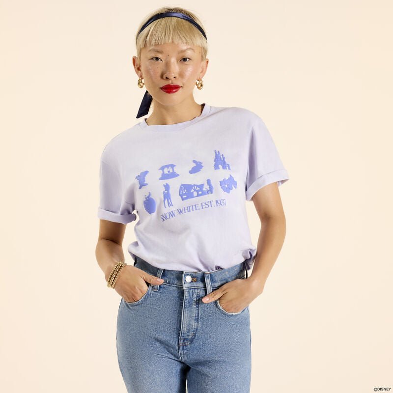 Loungefly x Disney Snow White Icons Unisex Tee - GeekCore
