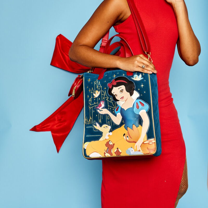 Loungefly x Disney Snow White Quilted Tote Bag - GeekCore