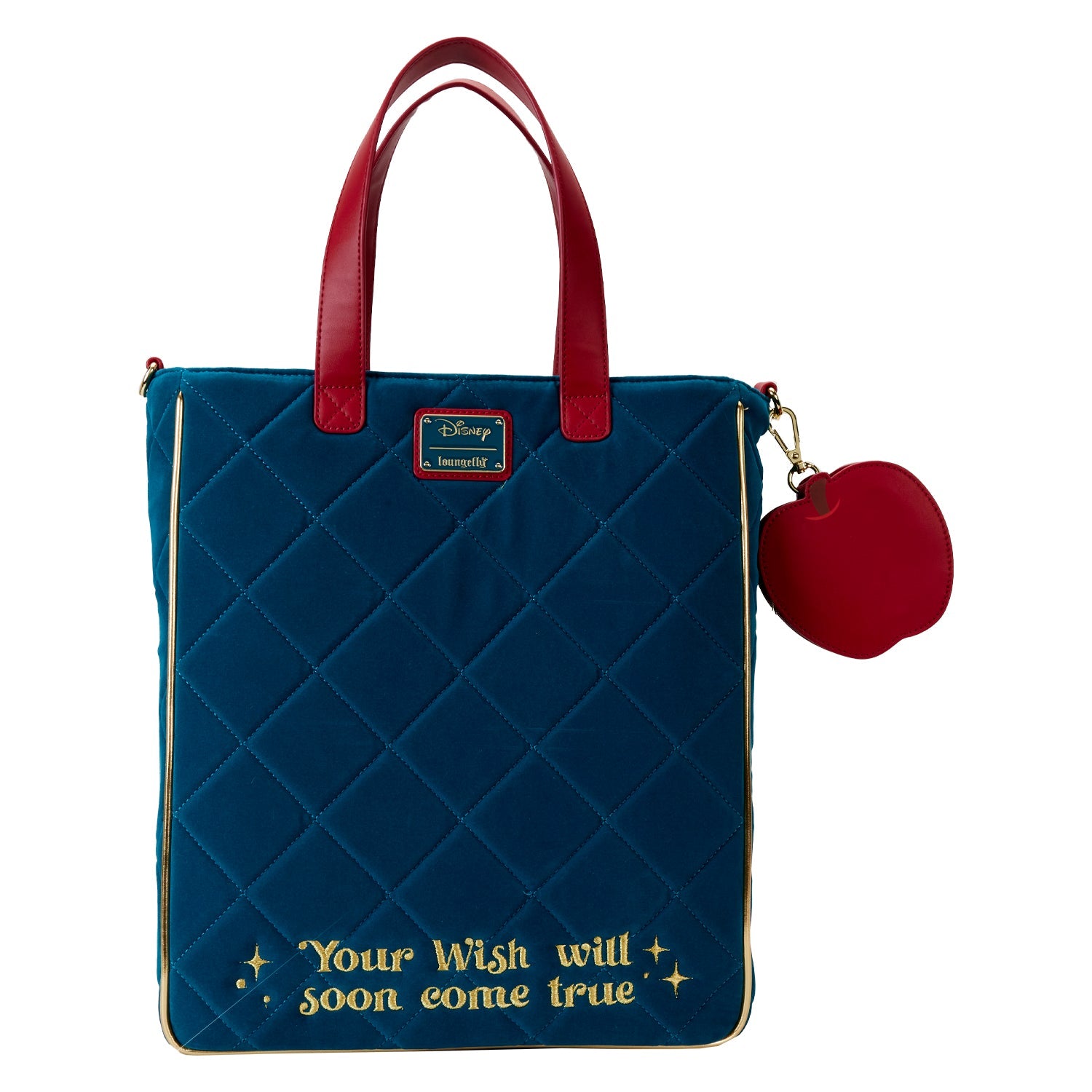 Loungefly x Disney Snow White Quilted Tote Bag - GeekCore