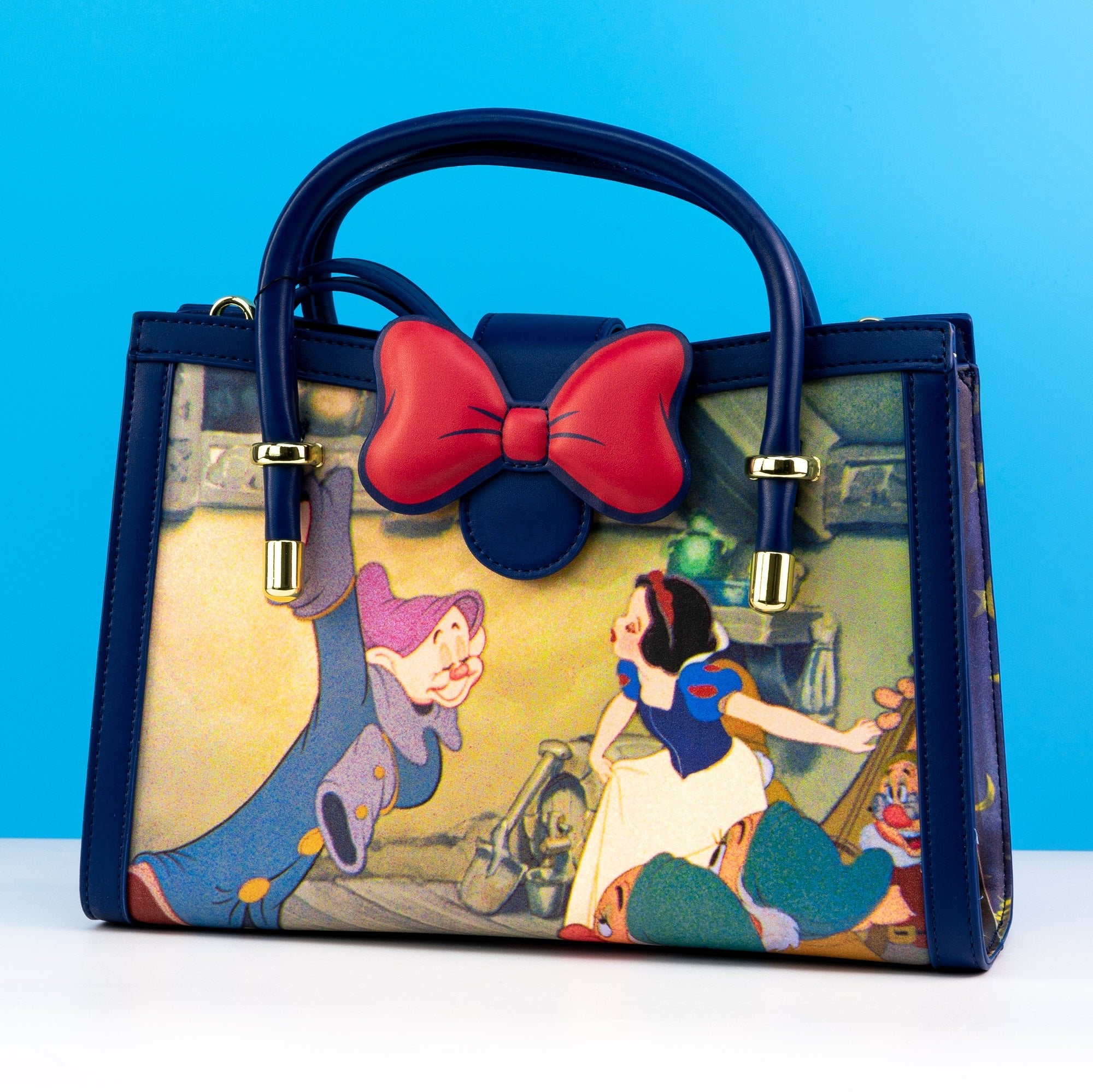 Loungefly x Disney Snow White Scenes Crossbody Bag - GeekCore