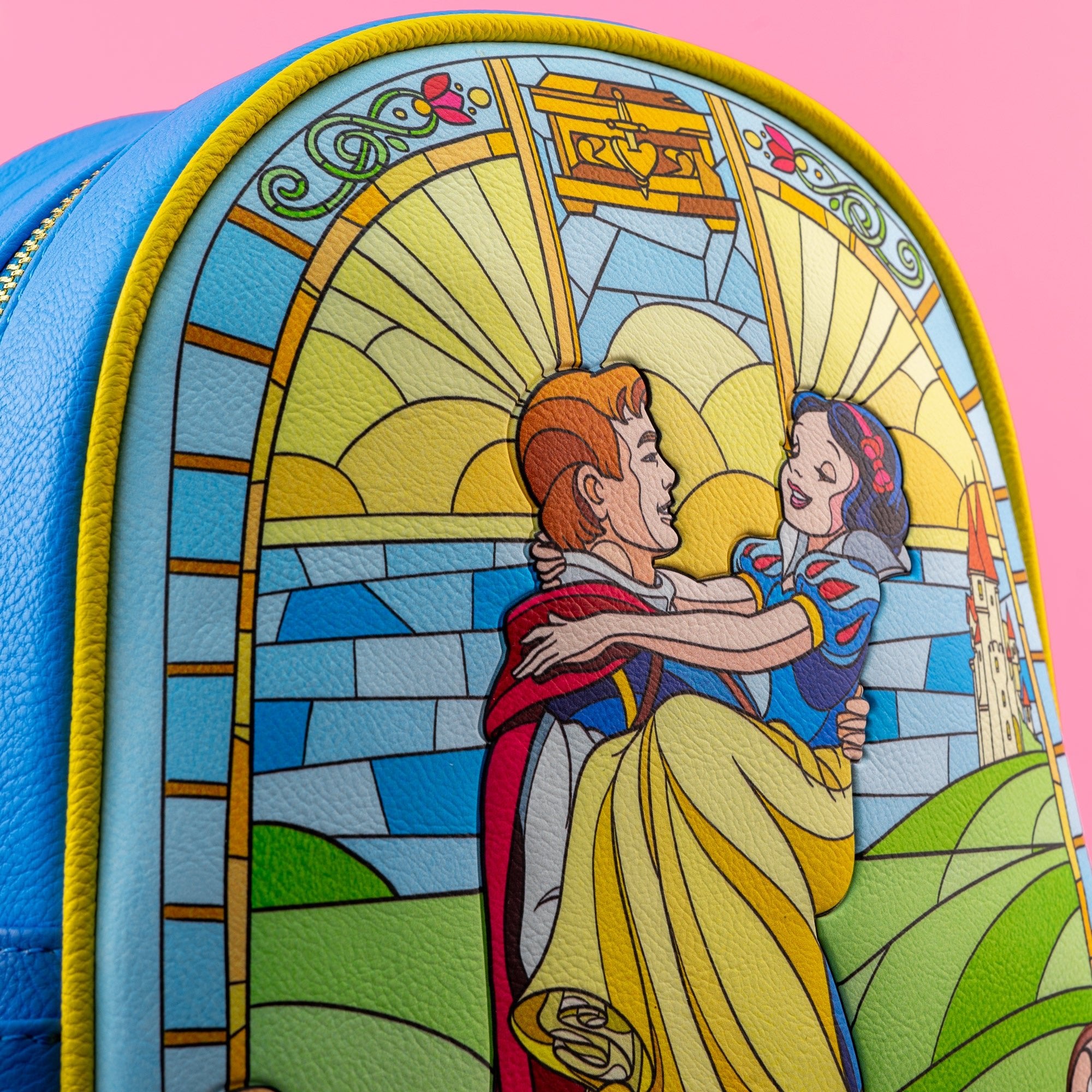 Loungefly x Disney Snow White Stained Glass Mini Backpack - GeekCore