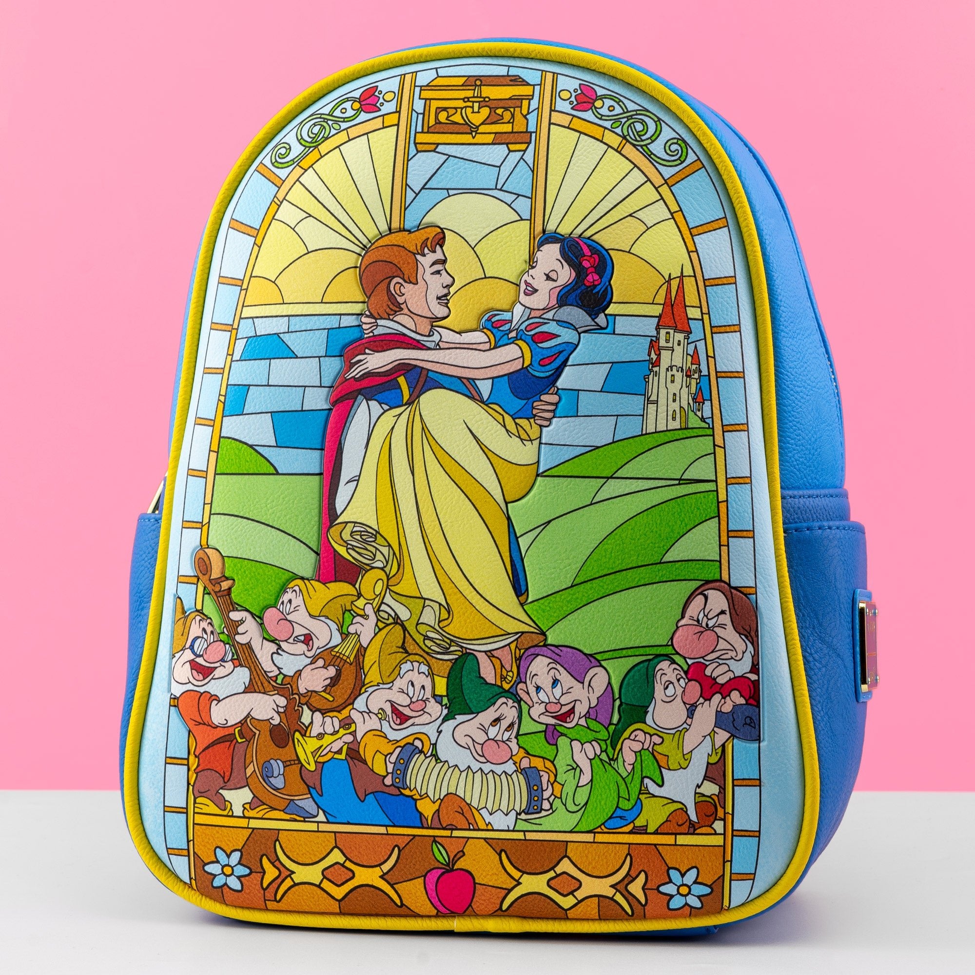 Loungefly x Disney Snow White Stained Glass Mini Backpack - GeekCore