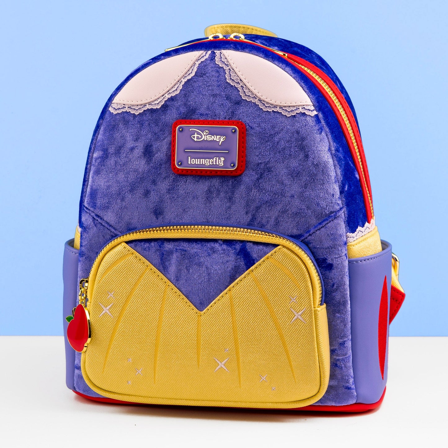 Loungefly x Disney Snow White Velvet Cosplay Mini Backpack - GeekCore
